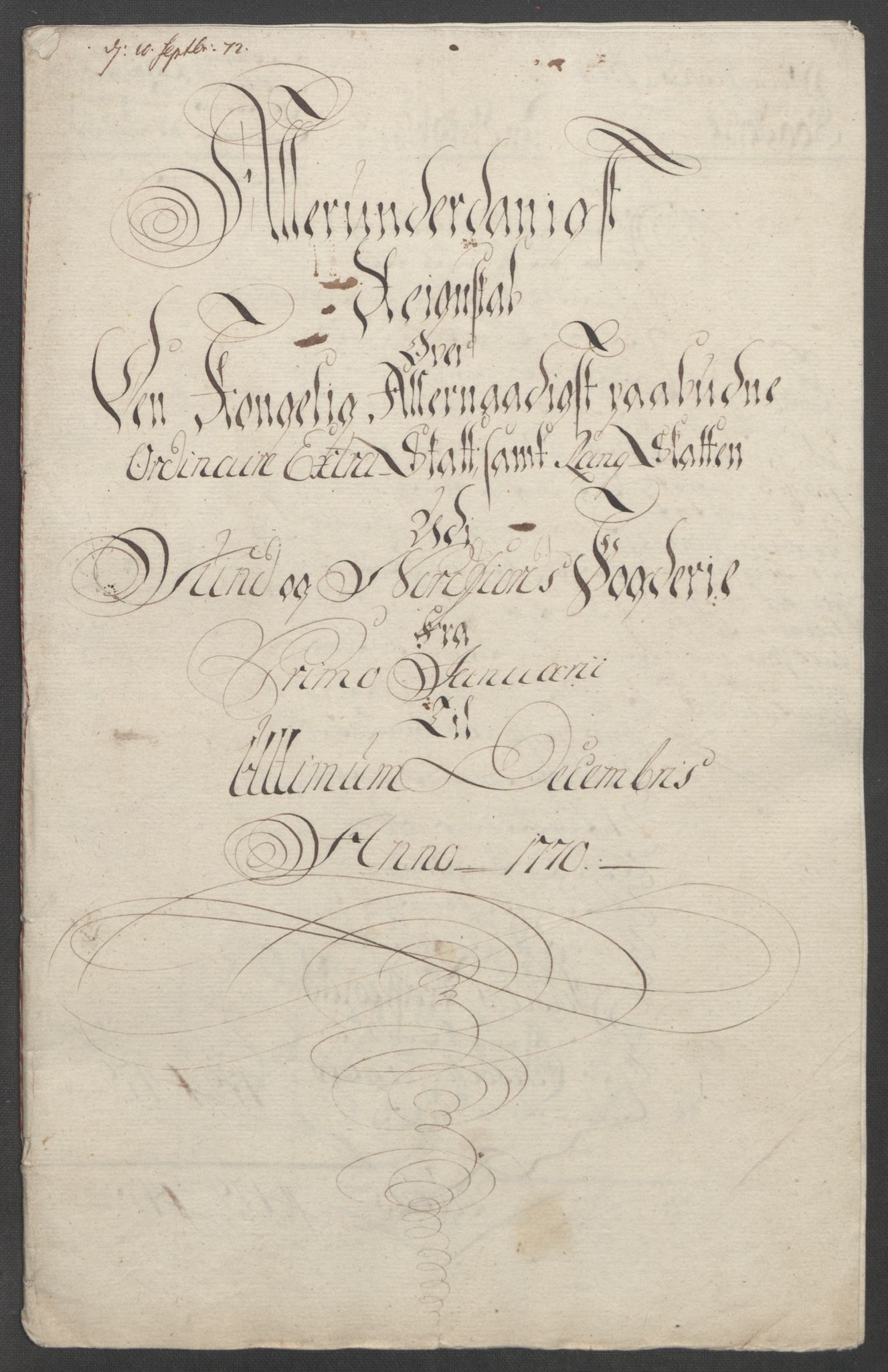 Rentekammeret inntil 1814, Reviderte regnskaper, Fogderegnskap, RA/EA-4092/R53/L3550: Ekstraskatten Sunn- og Nordfjord, 1762-1771, p. 291