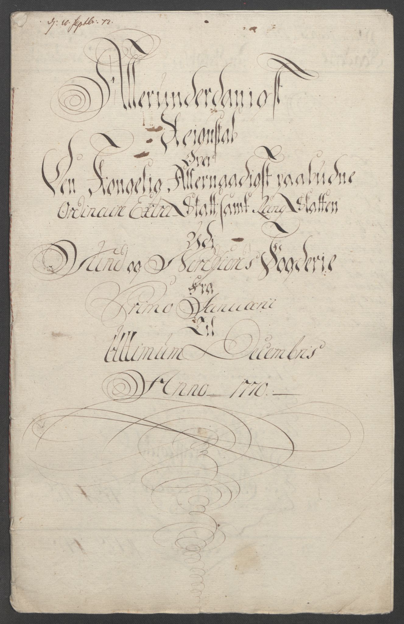 Rentekammeret inntil 1814, Reviderte regnskaper, Fogderegnskap, AV/RA-EA-4092/R53/L3550: Ekstraskatten Sunn- og Nordfjord, 1762-1771, p. 291