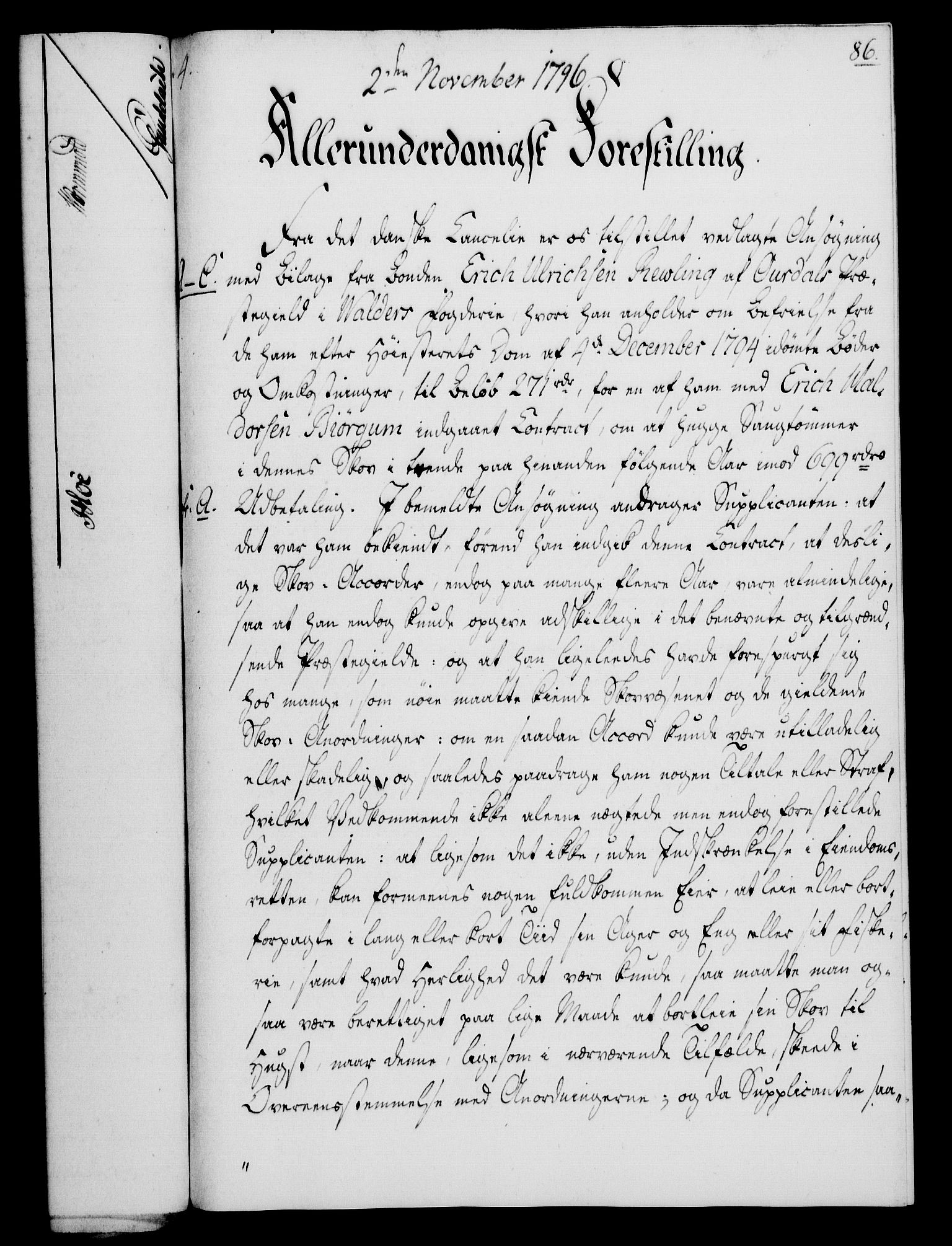 Rentekammeret, Kammerkanselliet, AV/RA-EA-3111/G/Gf/Gfa/L0078: Norsk relasjons- og resolusjonsprotokoll (merket RK 52.78), 1796, p. 454