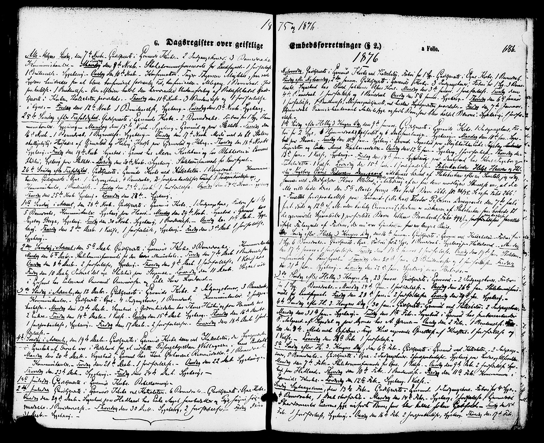Eigersund sokneprestkontor, SAST/A-101807/S08/L0014: Parish register (official) no. A 13, 1866-1878, p. 686