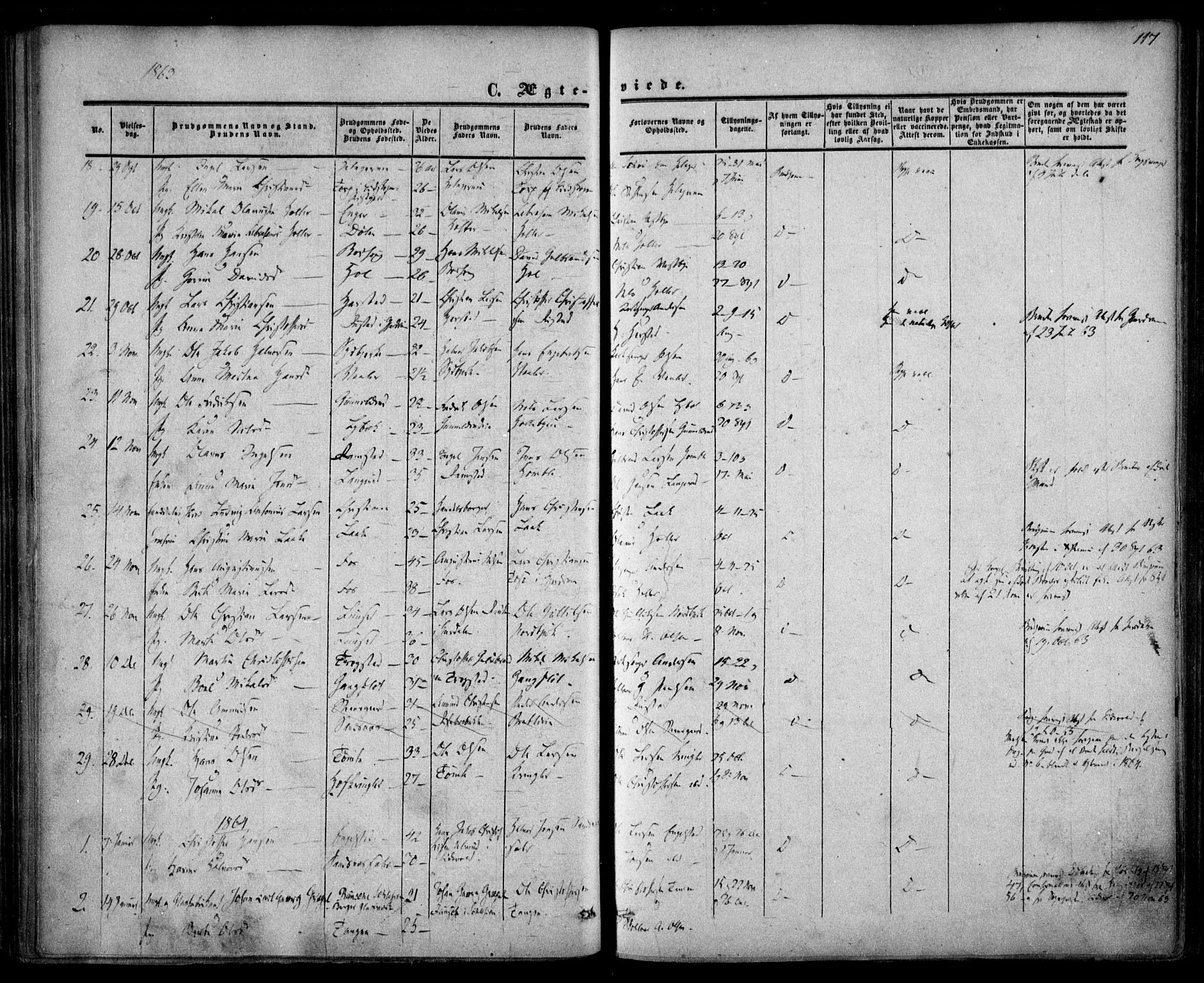 Nannestad prestekontor Kirkebøker, SAO/A-10414a/F/Fa/L0012: Parish register (official) no. I 12, 1860-1872, p. 117