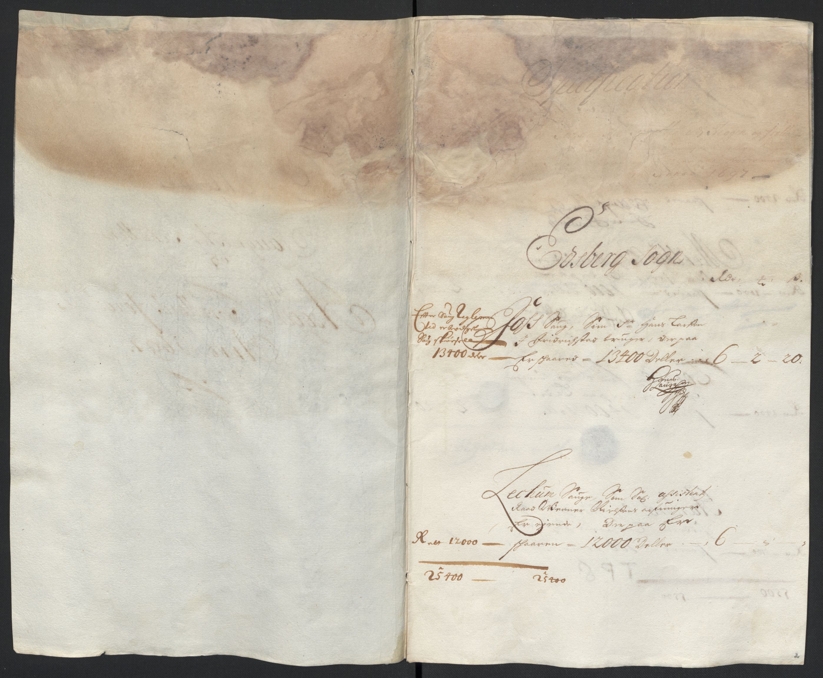 Rentekammeret inntil 1814, Reviderte regnskaper, Fogderegnskap, RA/EA-4092/R07/L0287: Fogderegnskap Rakkestad, Heggen og Frøland, 1697, p. 229