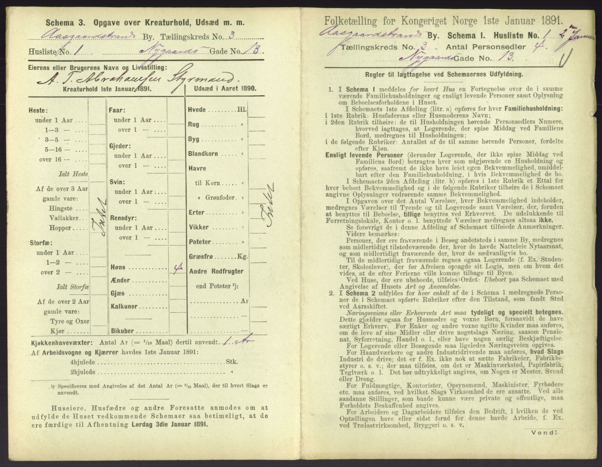 RA, 1891 census for 0704 Åsgårdstrand, 1891, p. 137