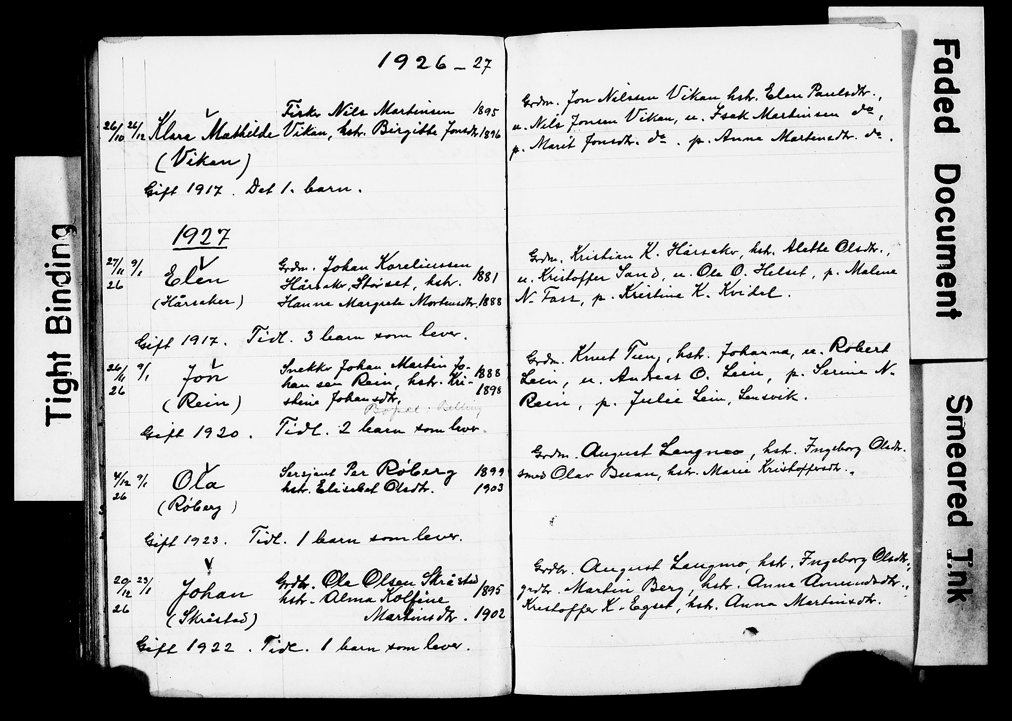 Ministerialprotokoller, klokkerbøker og fødselsregistre - Sør-Trøndelag, AV/SAT-A-1456/646/L0631: Parish register (copy) no. 646C04, 1917-1930
