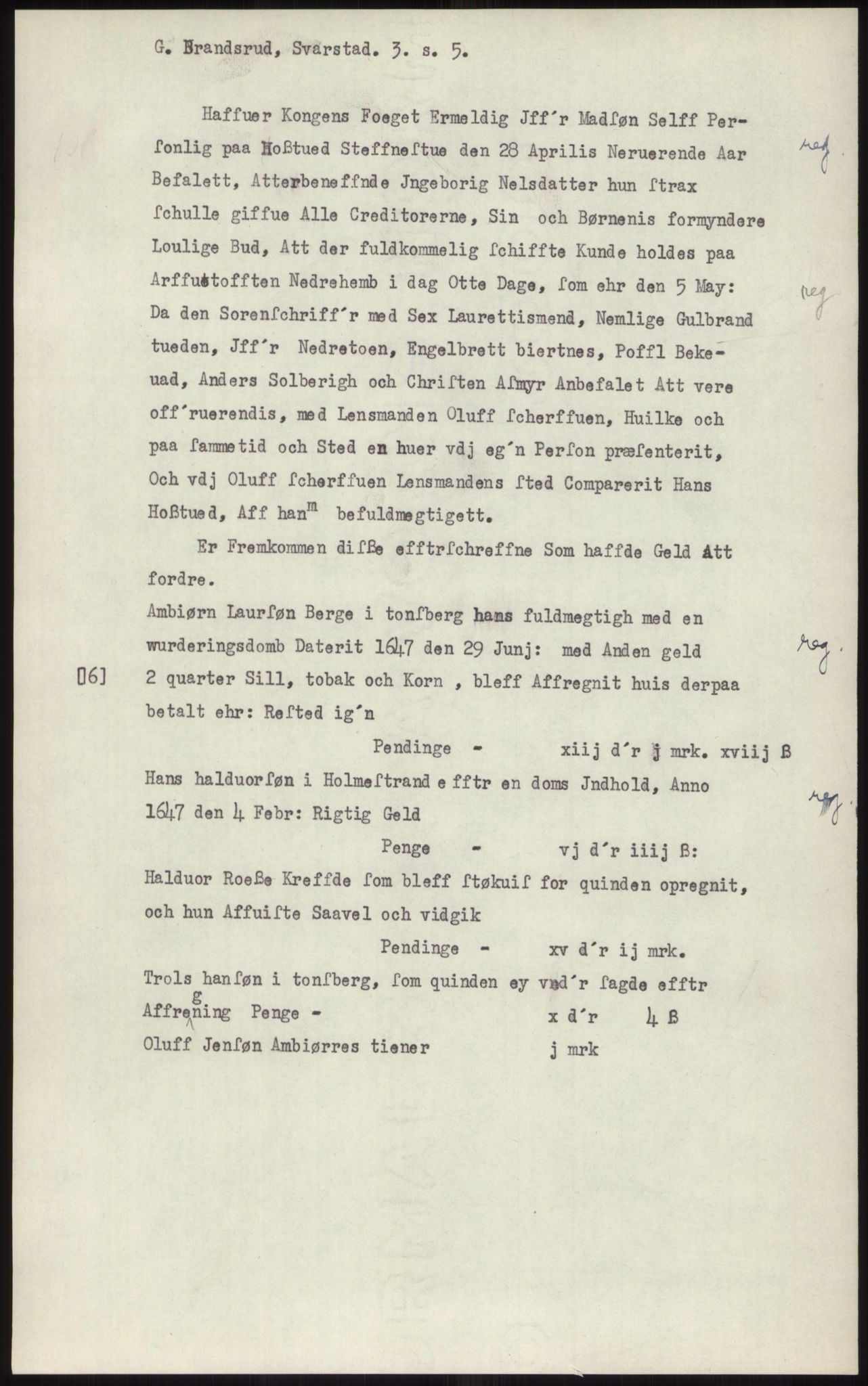 Samlinger til kildeutgivelse, Diplomavskriftsamlingen, AV/RA-EA-4053/H/Ha, p. 566