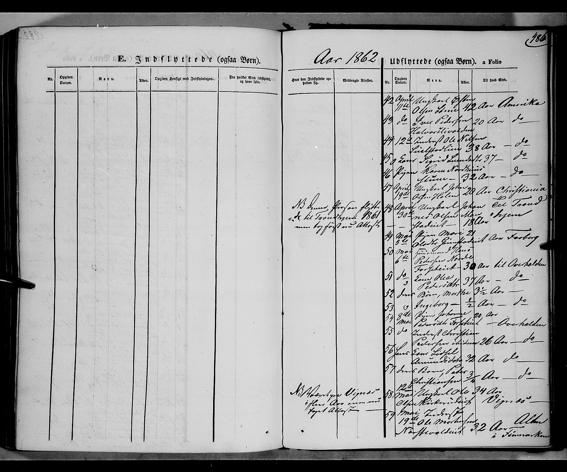 Gausdal prestekontor, SAH/PREST-090/H/Ha/Haa/L0009: Parish register (official) no. 9, 1862-1873, p. 486