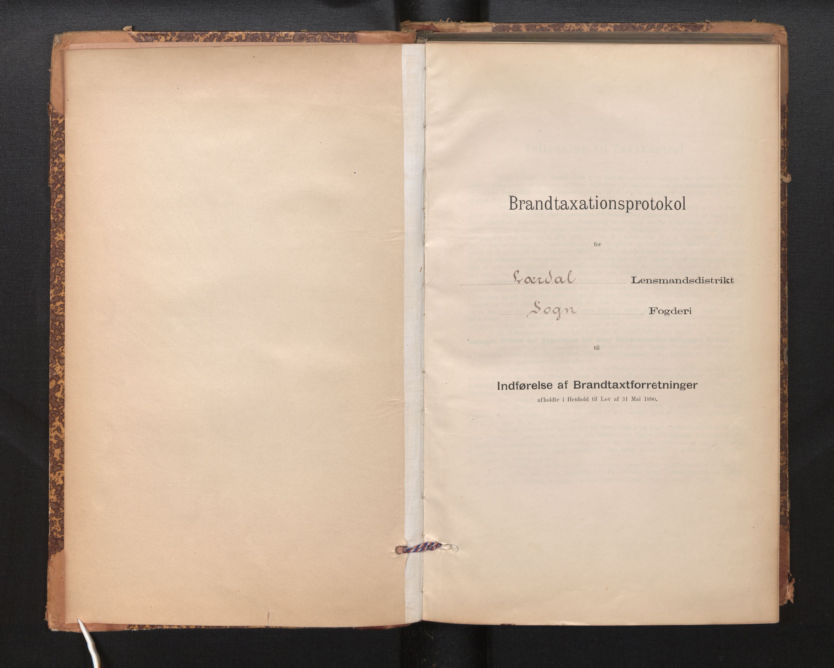 Lensmannen i Lærdal, SAB/A-29401/0012/L0006: Branntakstprotokoll, skjematakst, 1896-1947