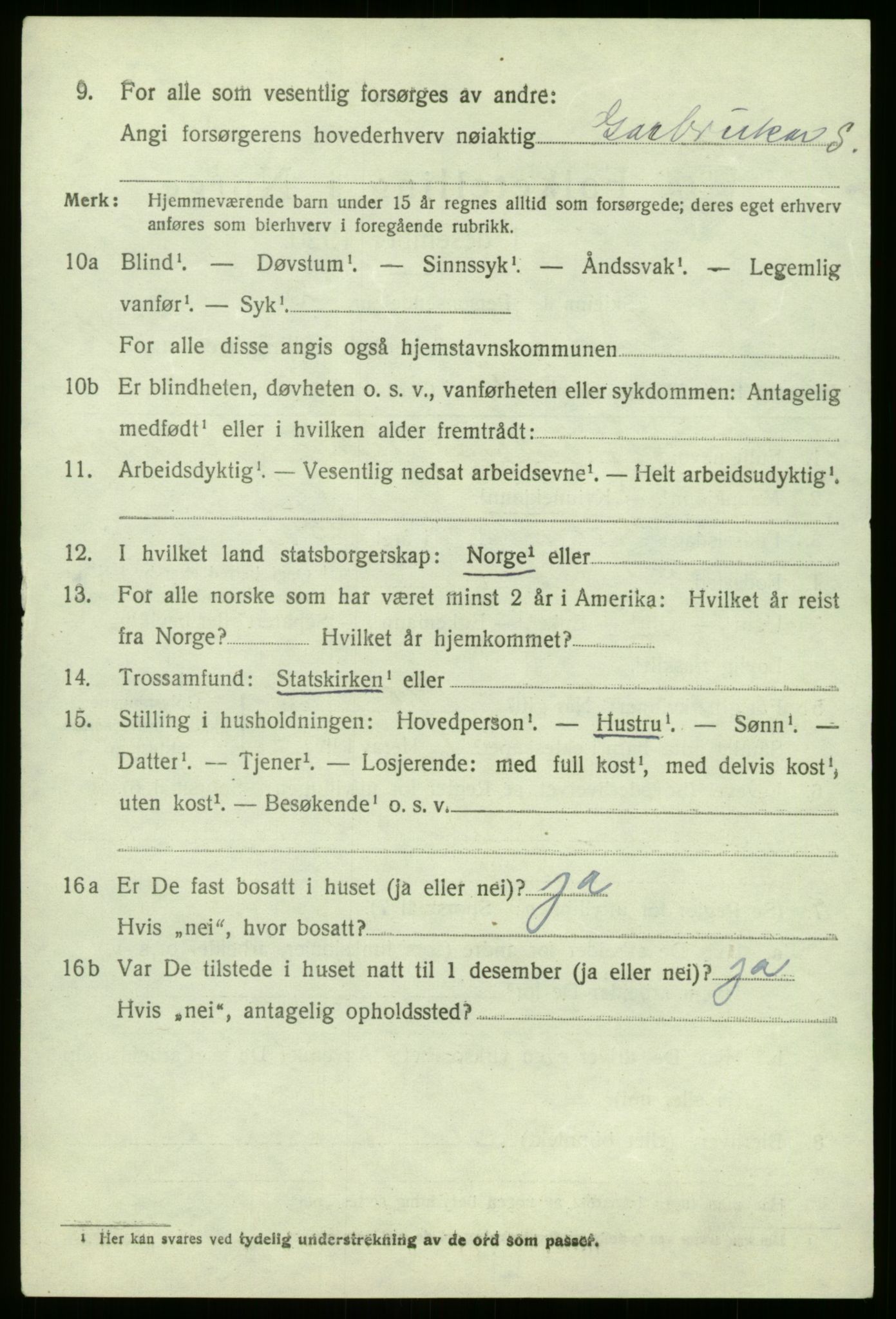 SAB, 1920 census for Luster, 1920, p. 2971