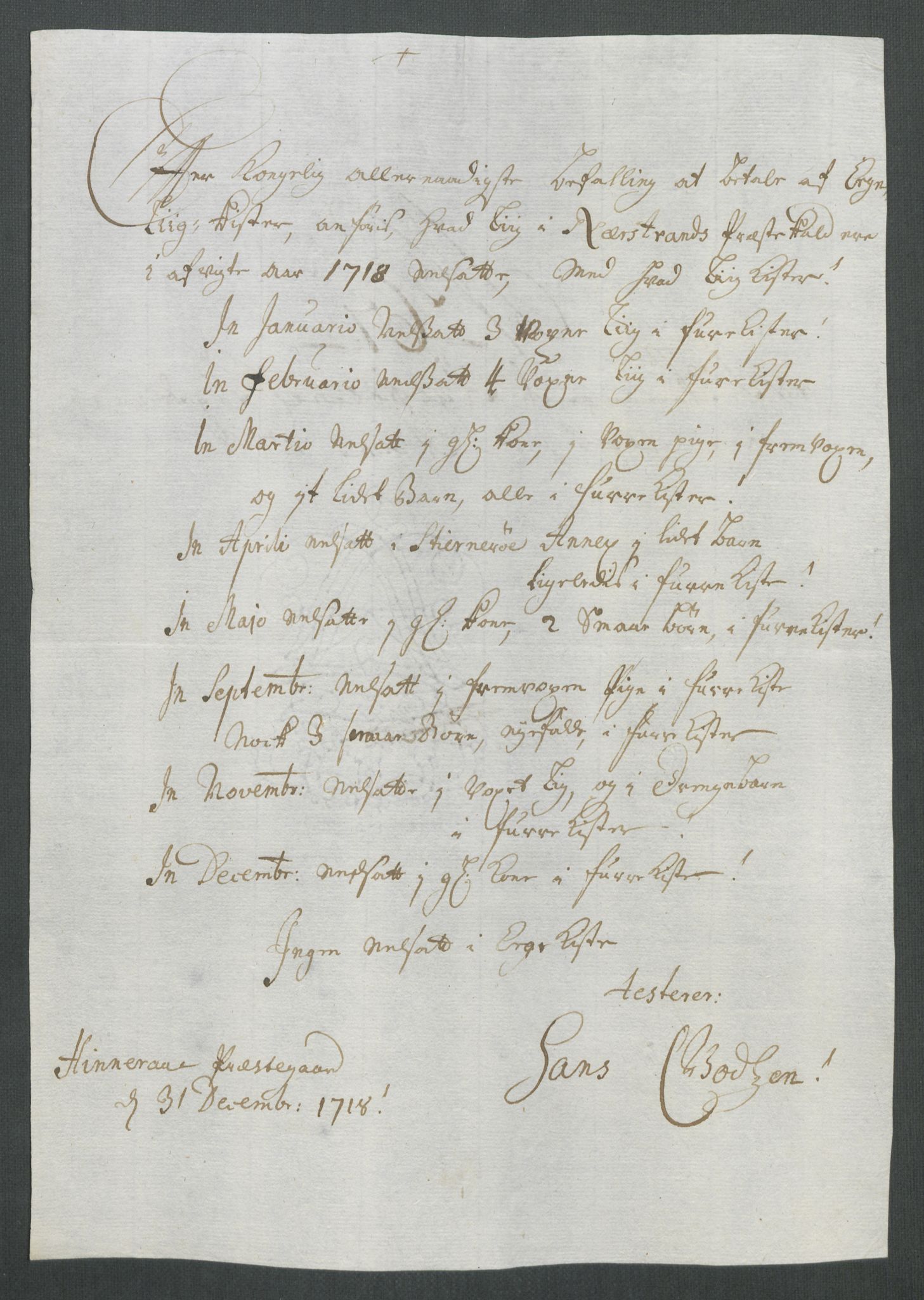 Rentekammeret inntil 1814, Reviderte regnskaper, Fogderegnskap, AV/RA-EA-4092/R47/L2871: Fogderegnskap Ryfylke, 1718, p. 326