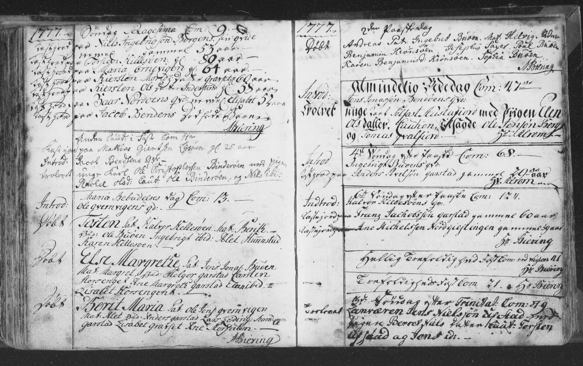 Ministerialprotokoller, klokkerbøker og fødselsregistre - Nord-Trøndelag, AV/SAT-A-1458/786/L0685: Parish register (official) no. 786A01, 1710-1798