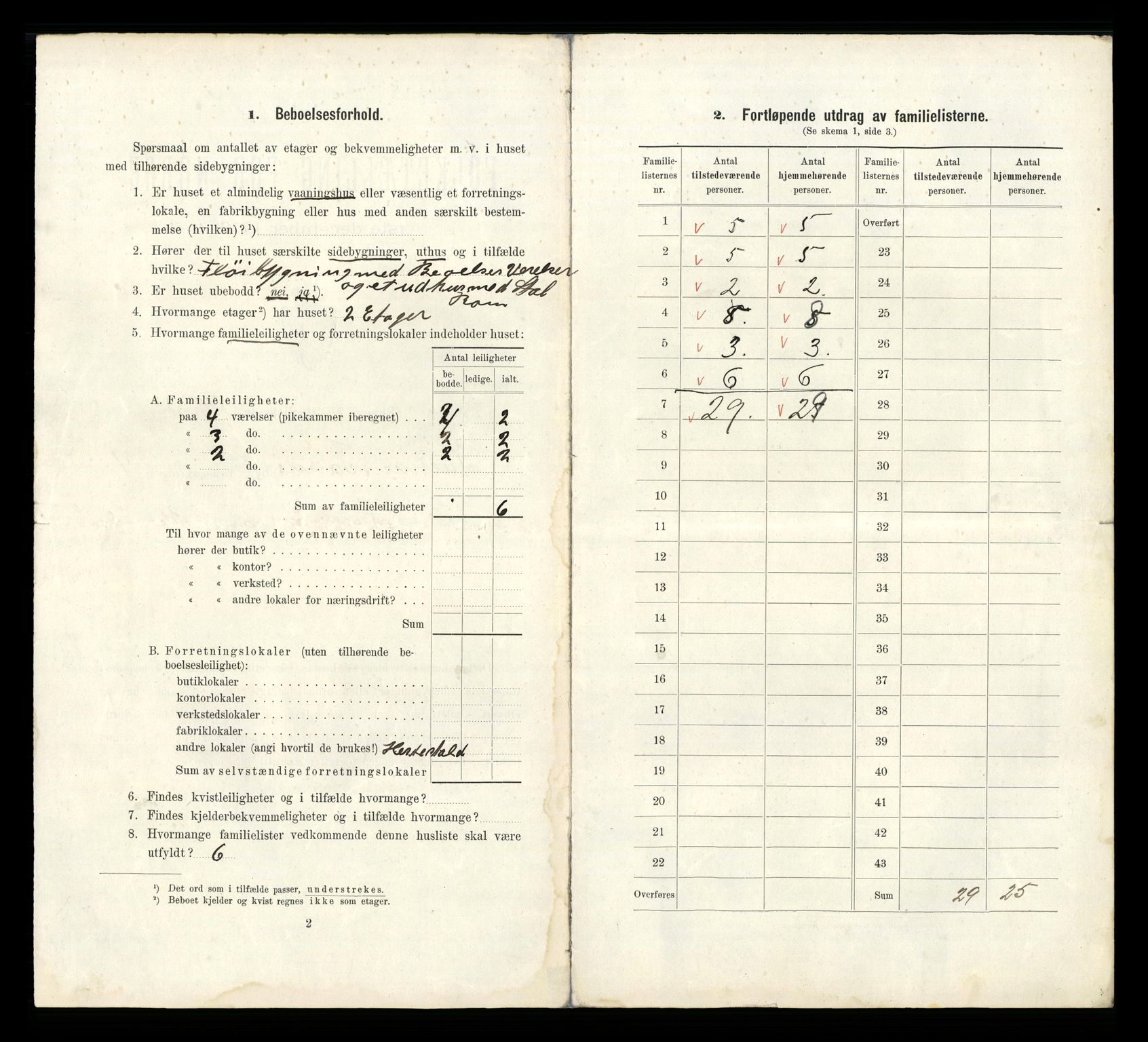 RA, 1910 census for Kristiansand, 1910, p. 775