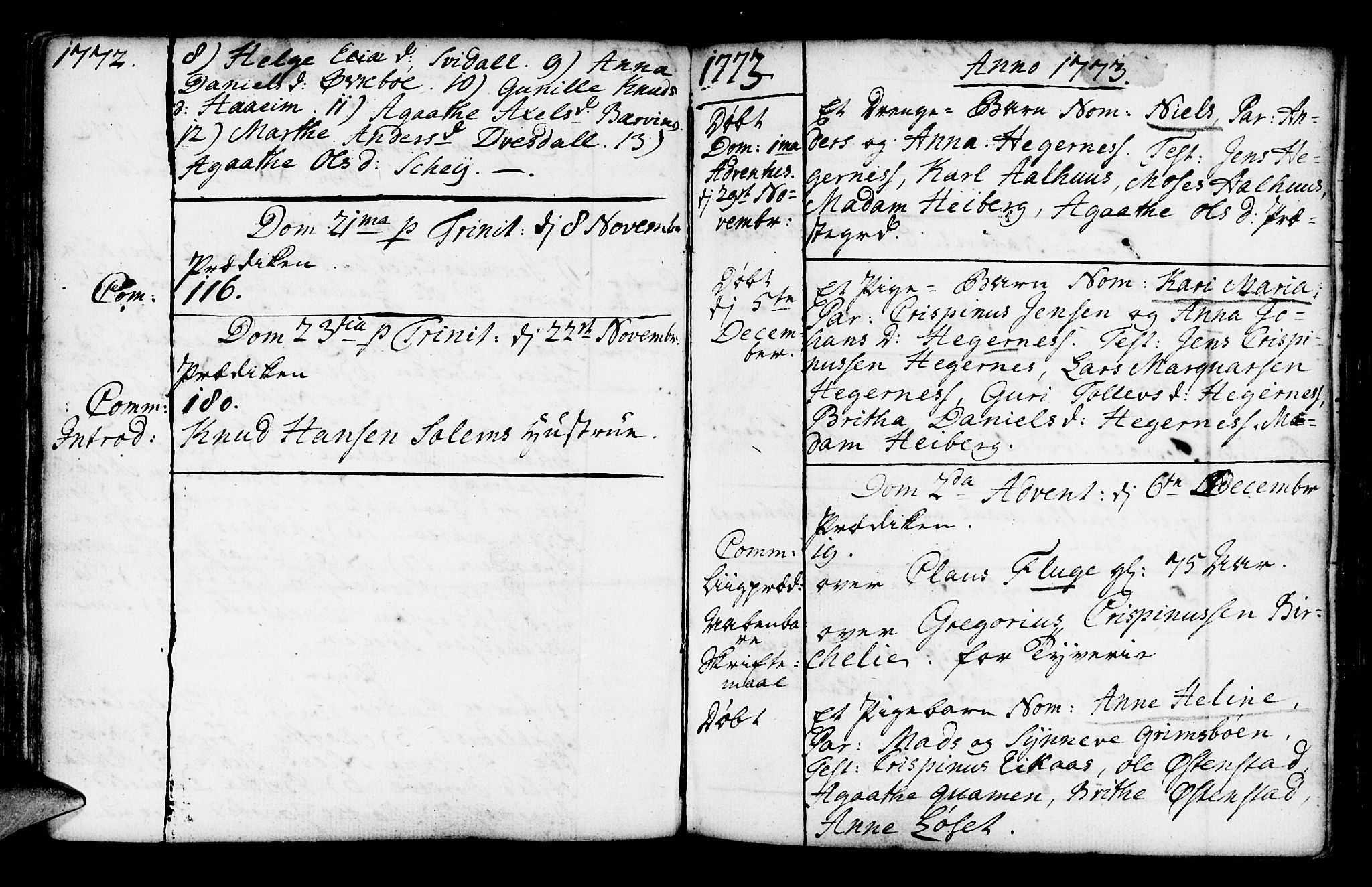 Jølster sokneprestembete, SAB/A-80701/H/Haa/Haaa/L0003: Parish register (official) no. A 3, 1748-1789, p. 136