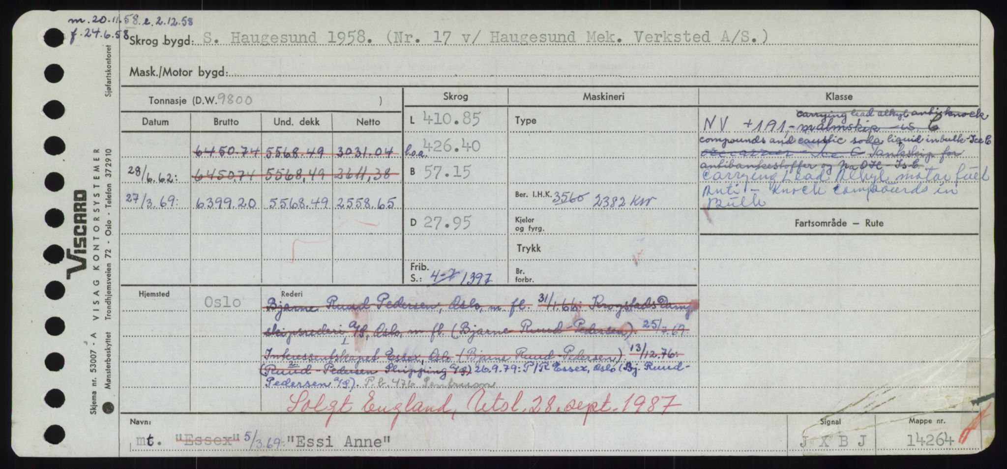 Sjøfartsdirektoratet med forløpere, Skipsmålingen, RA/S-1627/H/Hd/L0009: Fartøy, E, p. 559