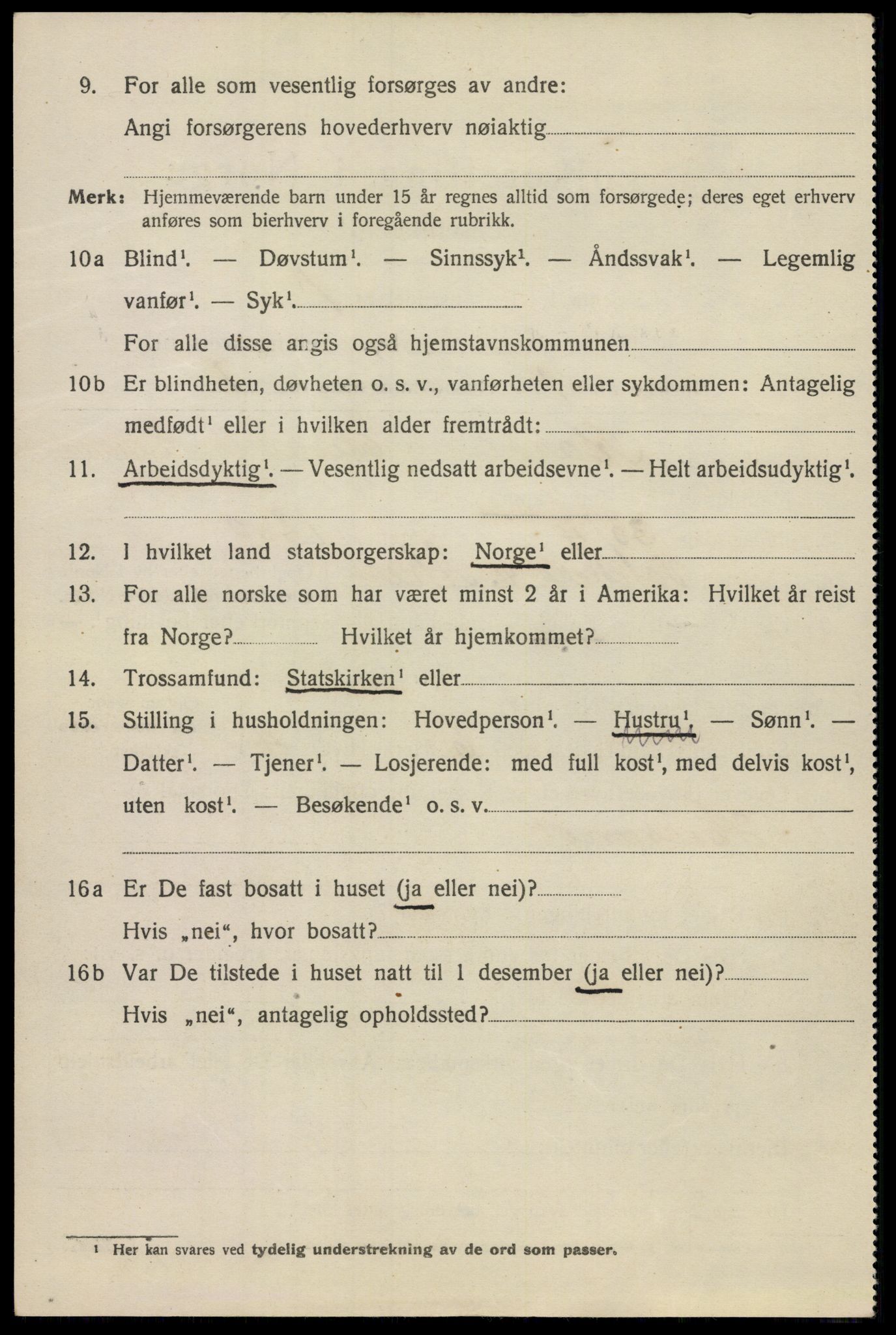 SAO, 1920 census for Drøbak, 1920, p. 2084