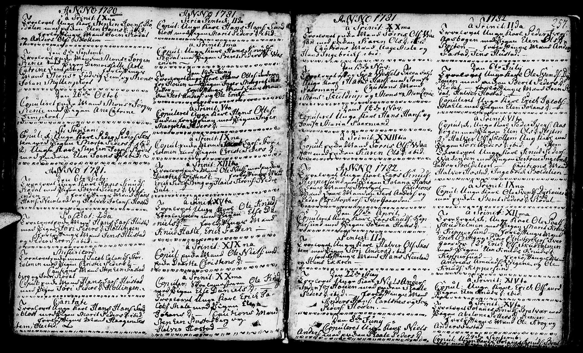 Ministerialprotokoller, klokkerbøker og fødselsregistre - Møre og Romsdal, SAT/A-1454/566/L0761: Parish register (official) no. 566A02 /1, 1767-1817, p. 257