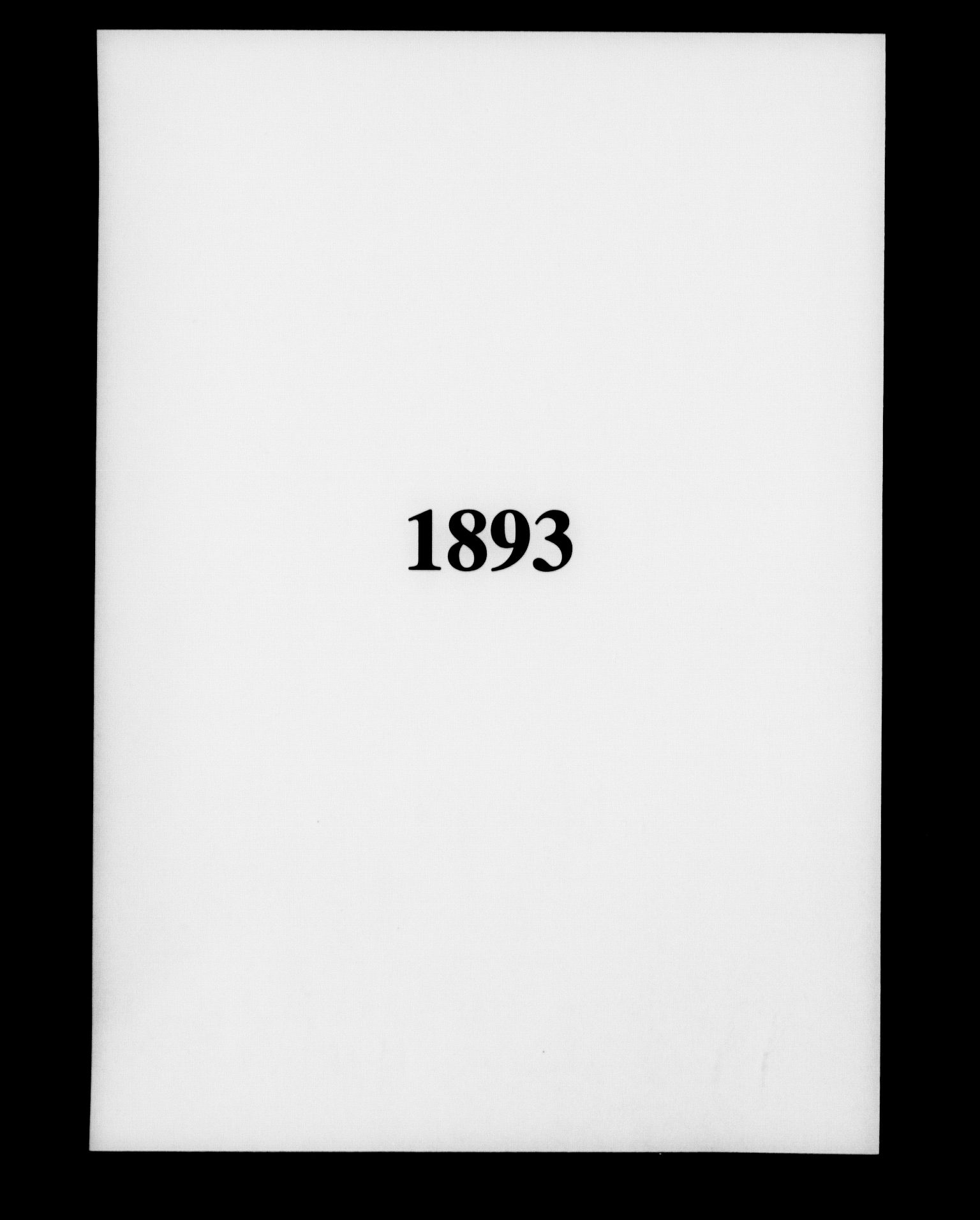 Fattigvesenet, OBA/A-20045/Fb/L0013: Hjemstavnsregister, 1893, p. 1