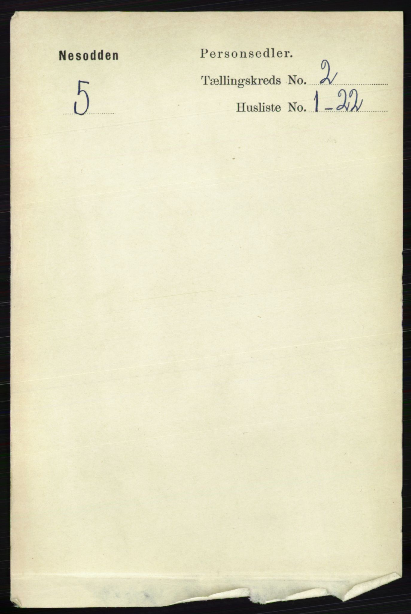 RA, 1891 census for 0216 Nesodden, 1891, p. 481