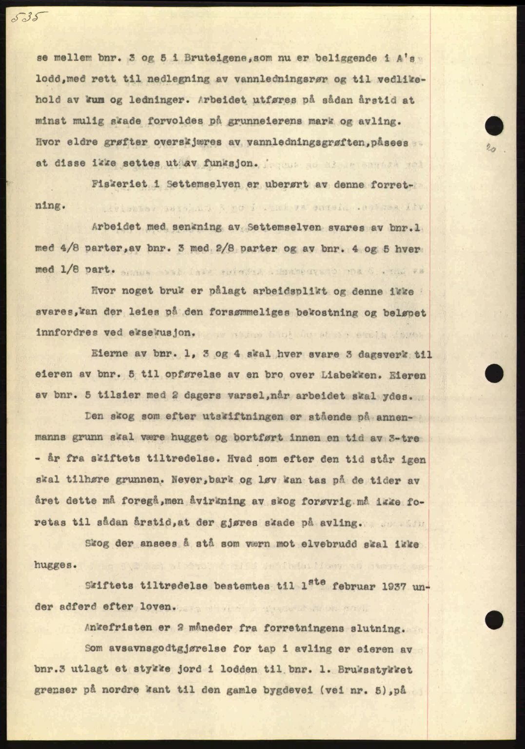 Nordmøre sorenskriveri, AV/SAT-A-4132/1/2/2Ca: Mortgage book no. A81, 1937-1937, Diary no: : 1050/1937