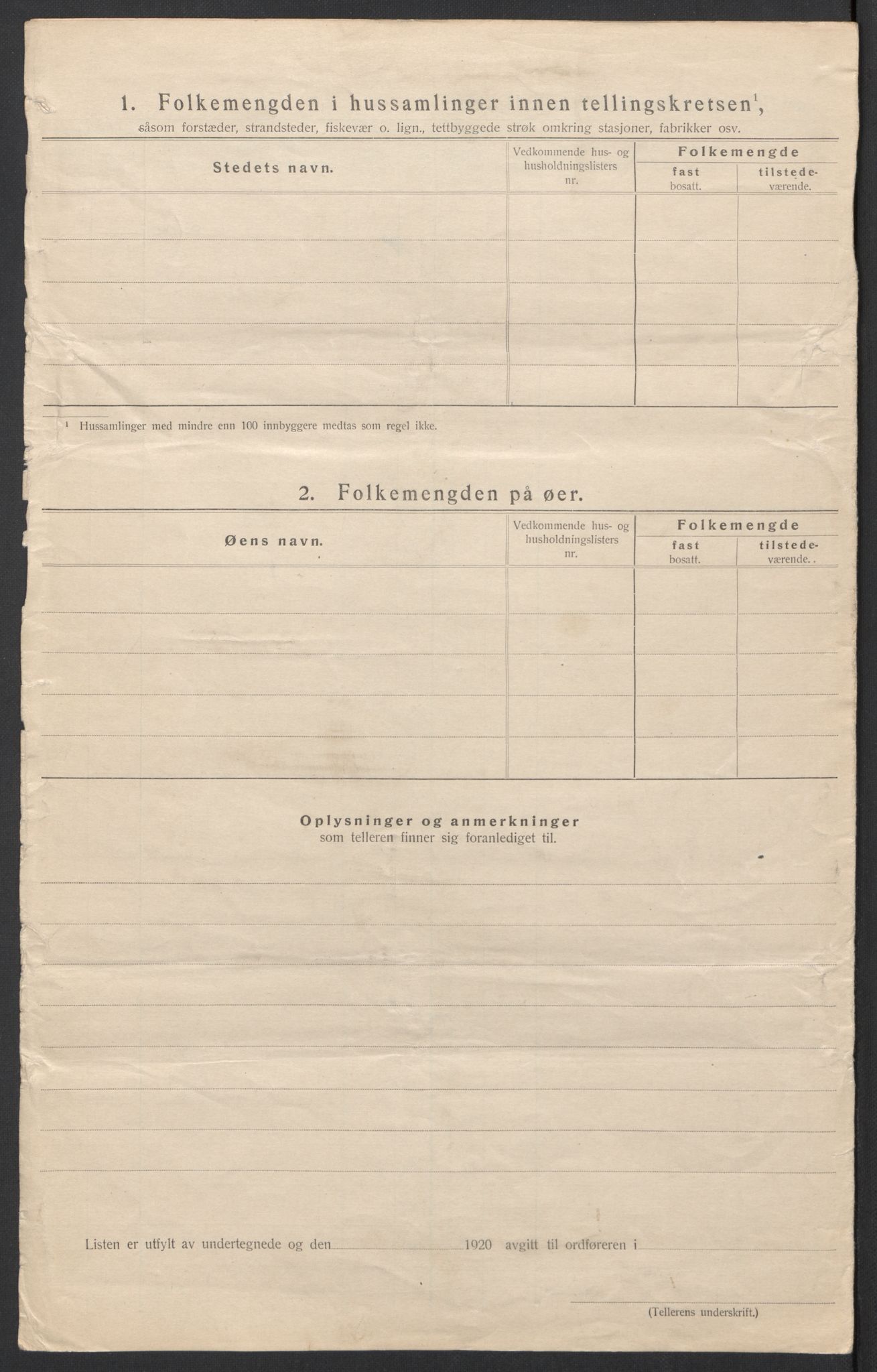 SAT, 1920 census for Vatne, 1920, p. 29