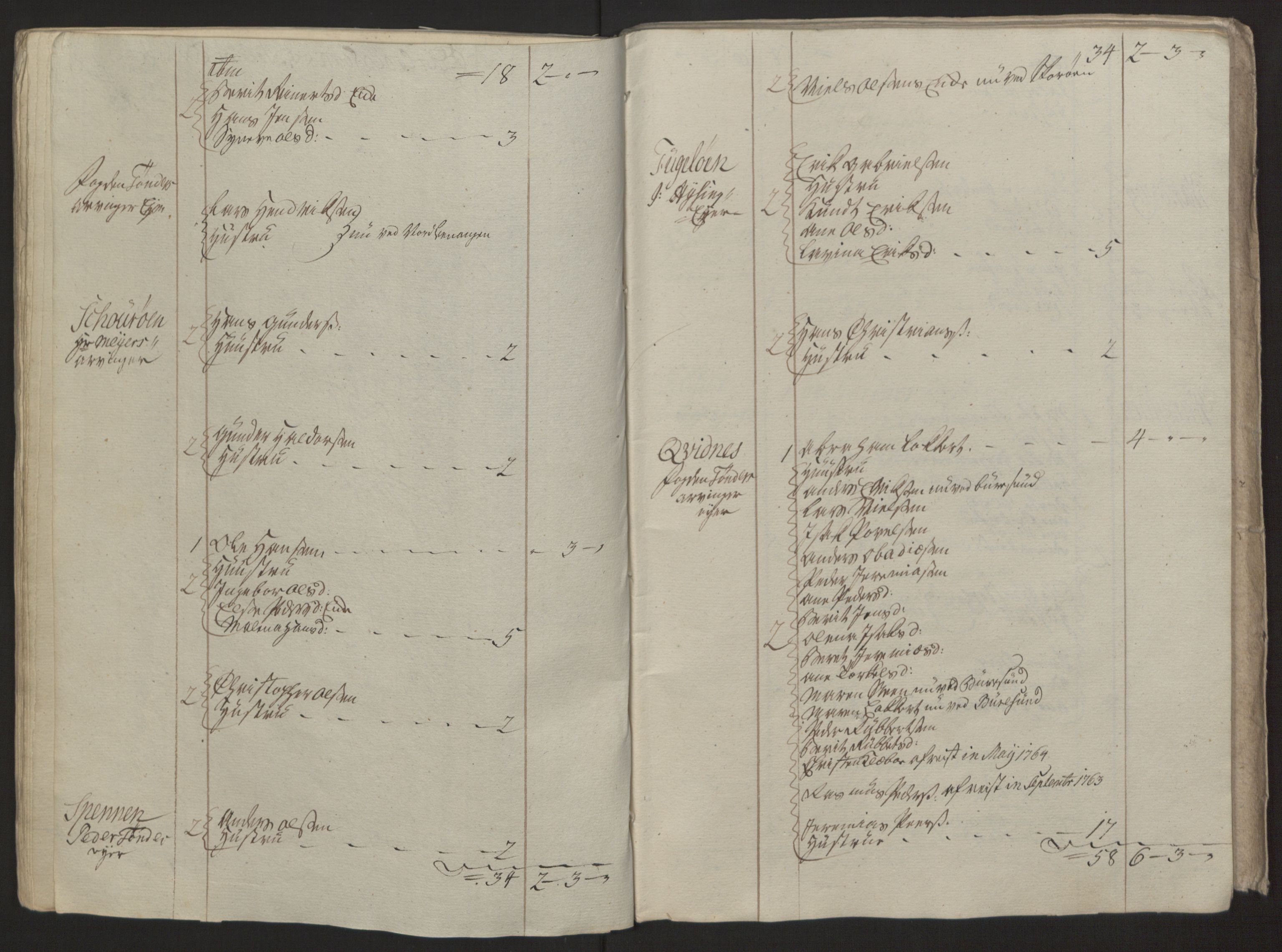 Rentekammeret inntil 1814, Reviderte regnskaper, Fogderegnskap, RA/EA-4092/R68/L4845: Ekstraskatten Senja og Troms, 1762-1765, p. 395