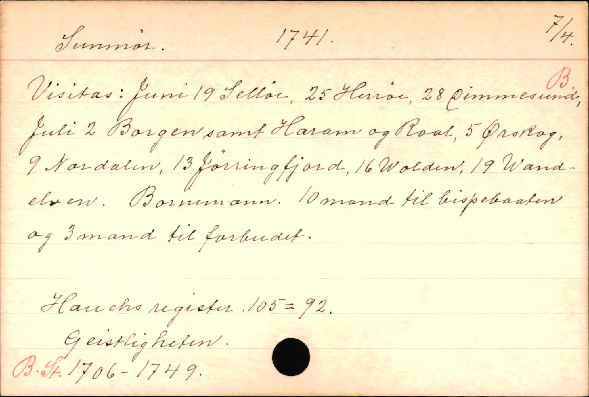 Haugen, Johannes - lærer, AV/SAB-SAB/PA-0036/01/L0001: Om klokkere og lærere, 1521-1904, p. 10214