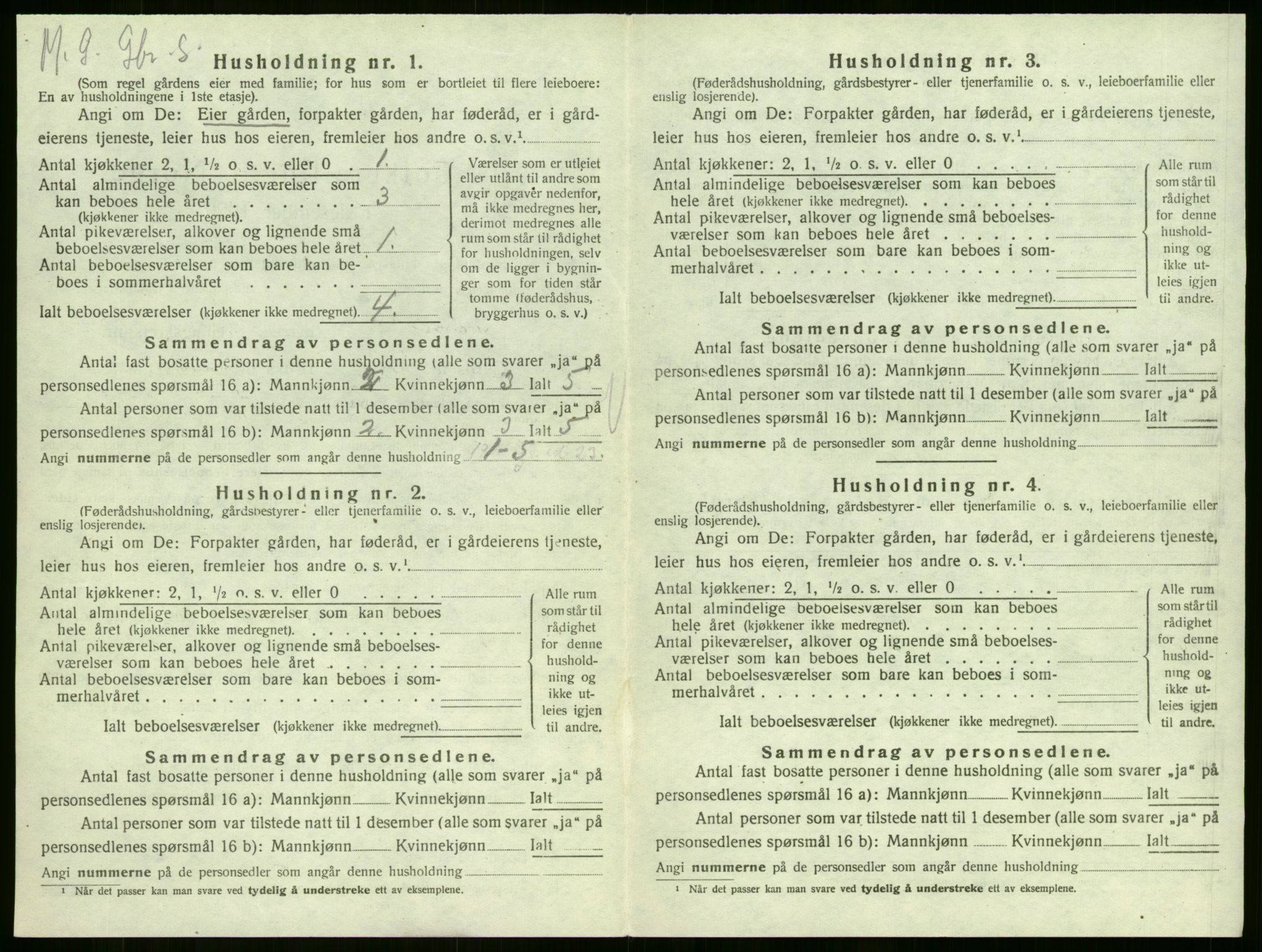 SAKO, 1920 census for Sem, 1920, p. 752