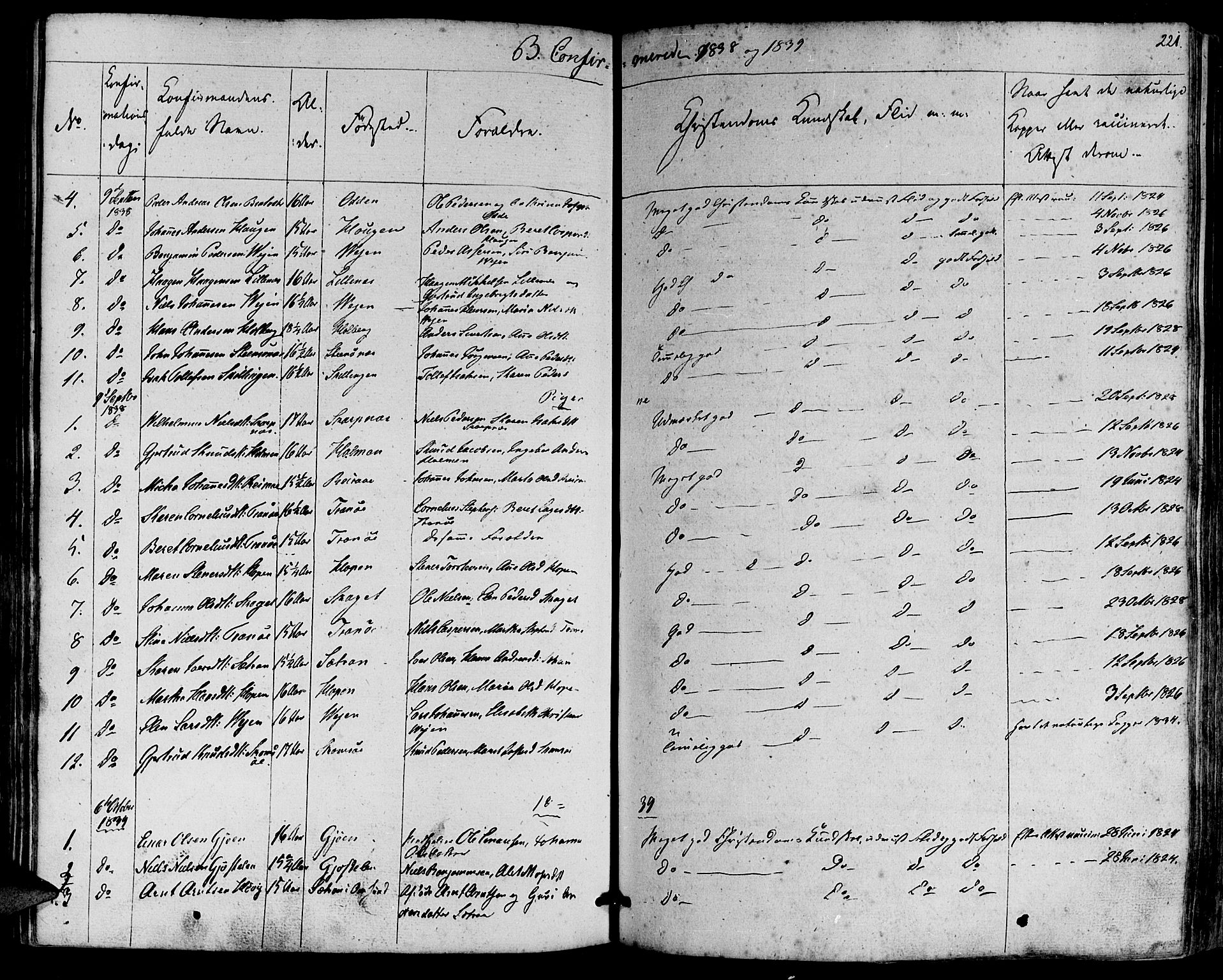 Ministerialprotokoller, klokkerbøker og fødselsregistre - Møre og Romsdal, AV/SAT-A-1454/581/L0936: Parish register (official) no. 581A04, 1836-1852, p. 221