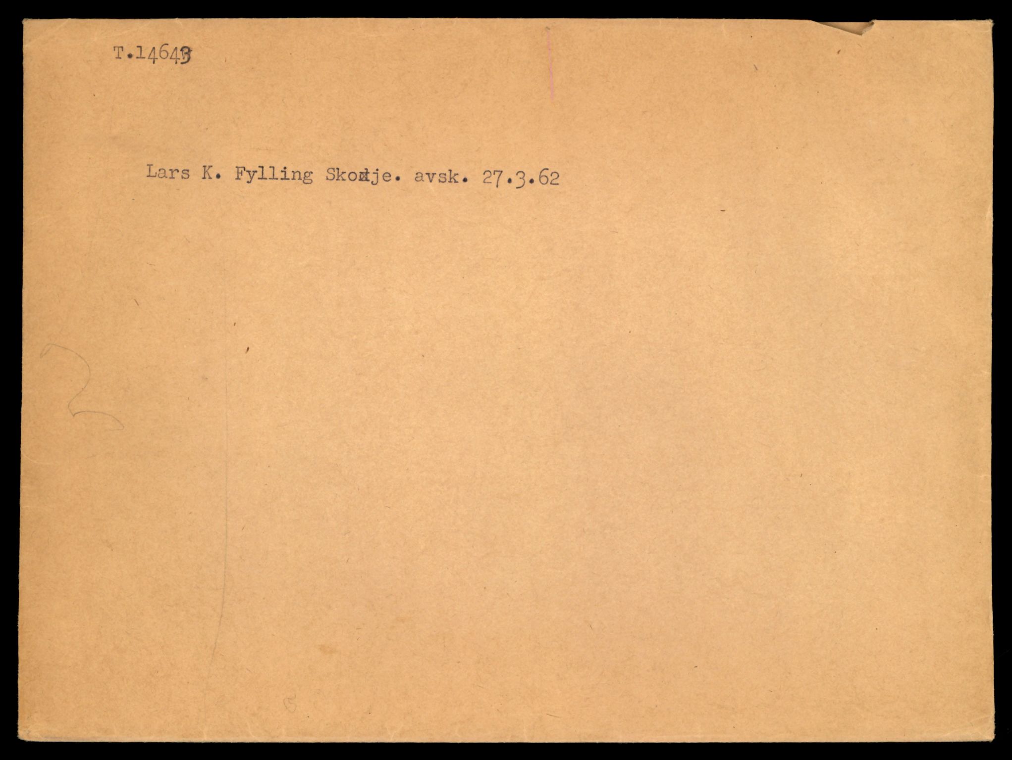 Møre og Romsdal vegkontor - Ålesund trafikkstasjon, AV/SAT-A-4099/F/Fe/L0047: Registreringskort for kjøretøy T 14580 - T 14720, 1927-1998, p. 1481