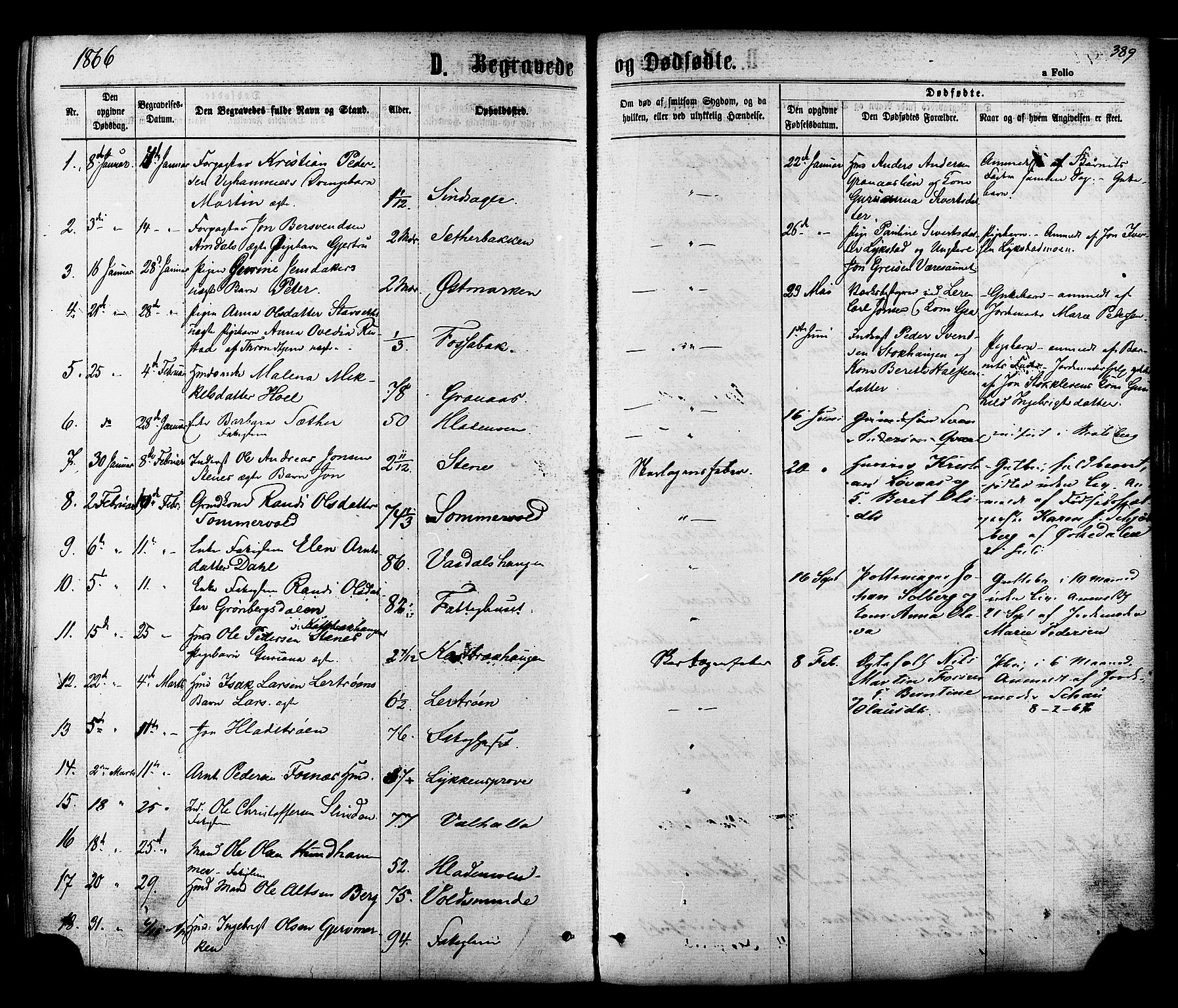 Ministerialprotokoller, klokkerbøker og fødselsregistre - Sør-Trøndelag, SAT/A-1456/606/L0293: Parish register (official) no. 606A08, 1866-1877, p. 389