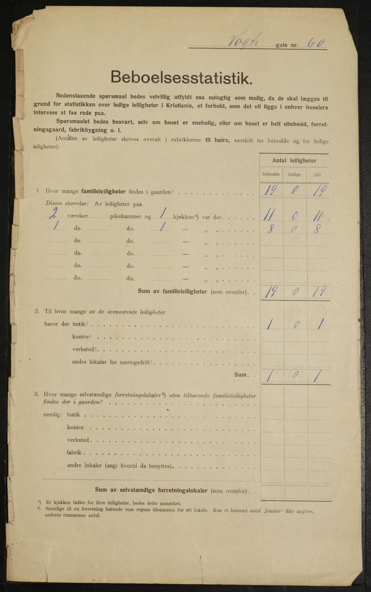 OBA, Municipal Census 1915 for Kristiania, 1915, p. 125971