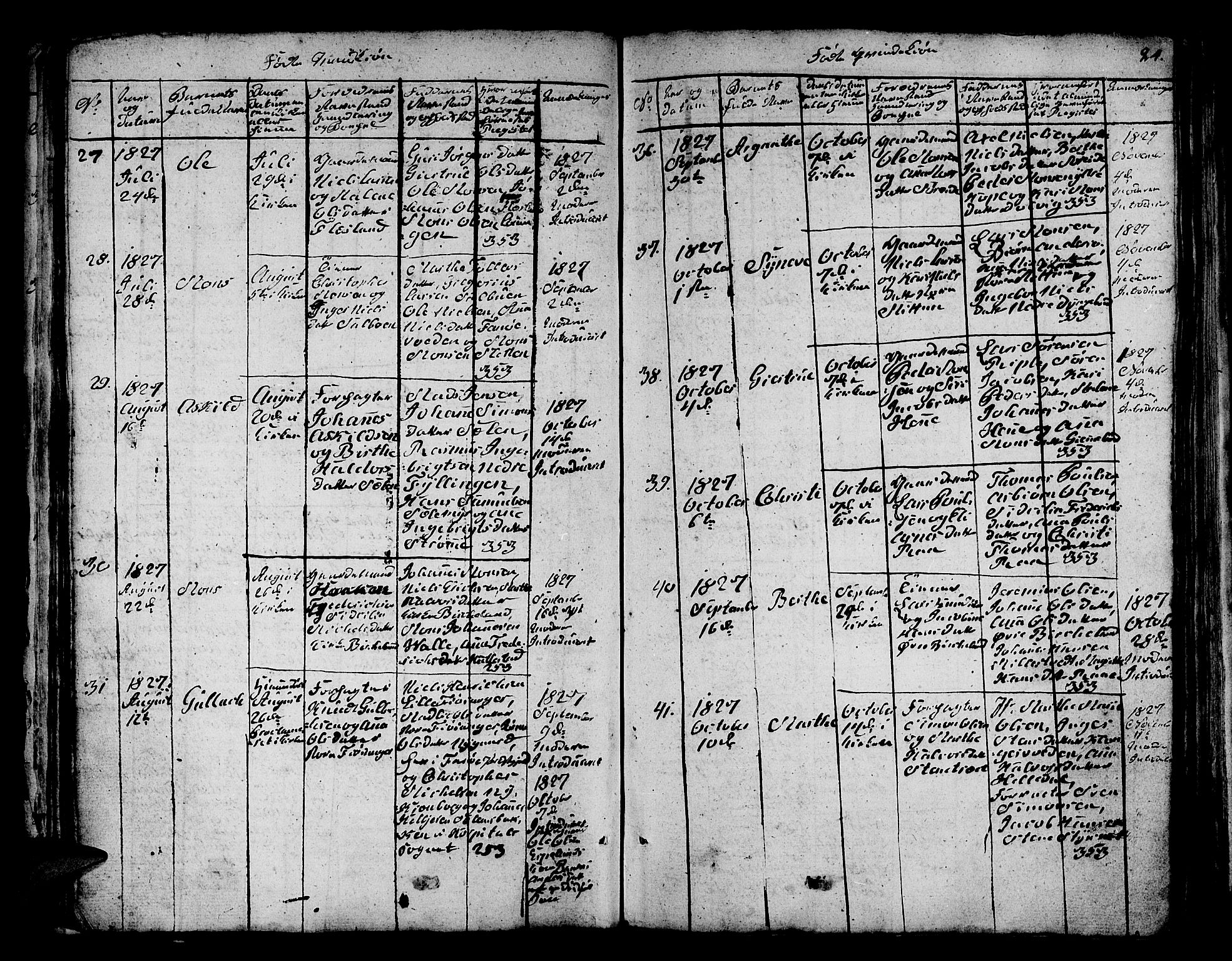 Fana Sokneprestembete, AV/SAB-A-75101/H/Hab/Habc/L0001: Parish register (copy) no. C 1, 1824-1837, p. 24