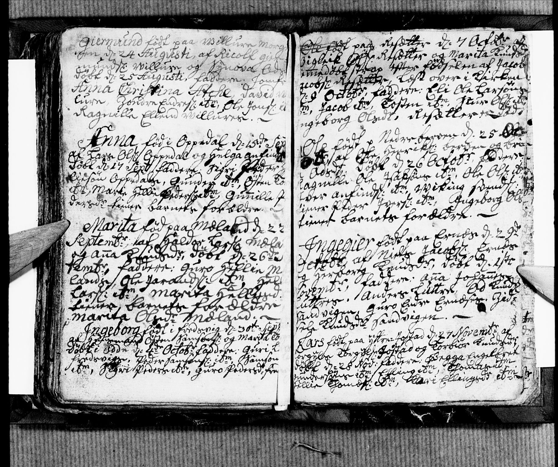 Ullensvang sokneprestembete, SAB/A-78701/H/Hab: Parish register (copy) no. B 2, 1766-1768, p. 58-59