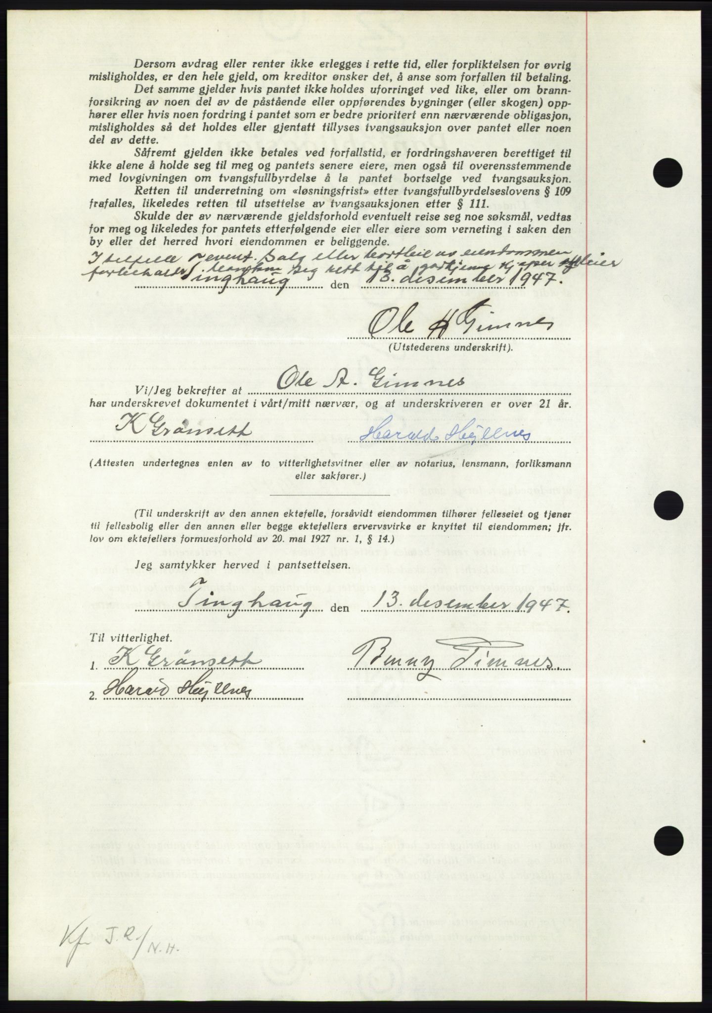 Nordmøre sorenskriveri, AV/SAT-A-4132/1/2/2Ca: Mortgage book no. B97, 1947-1948, Diary no: : 151/1948