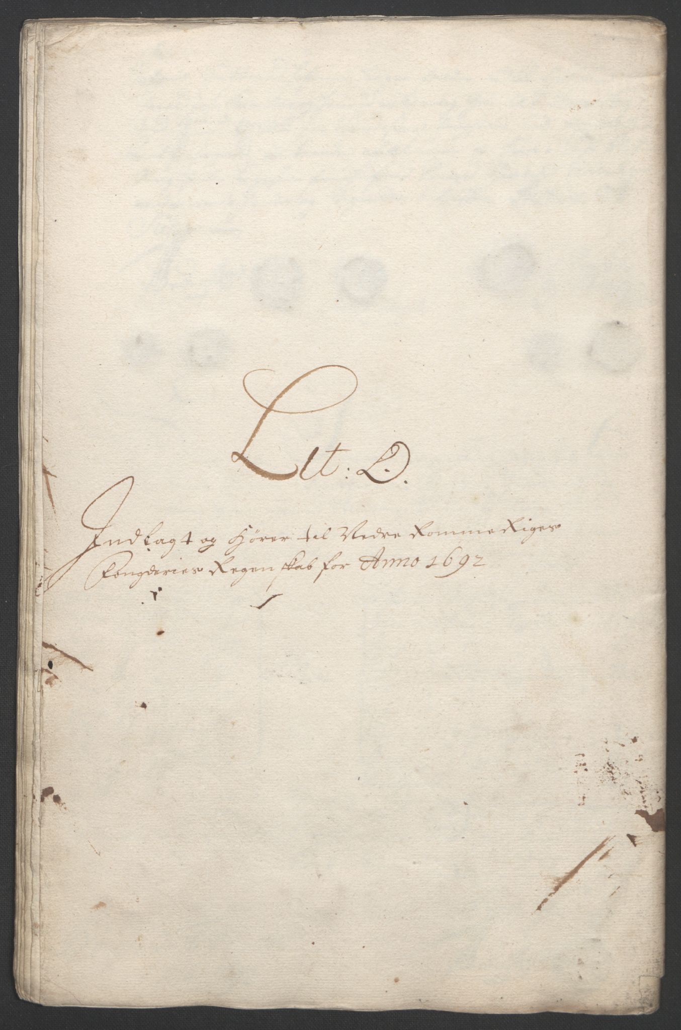Rentekammeret inntil 1814, Reviderte regnskaper, Fogderegnskap, RA/EA-4092/R11/L0577: Fogderegnskap Nedre Romerike, 1692, p. 234