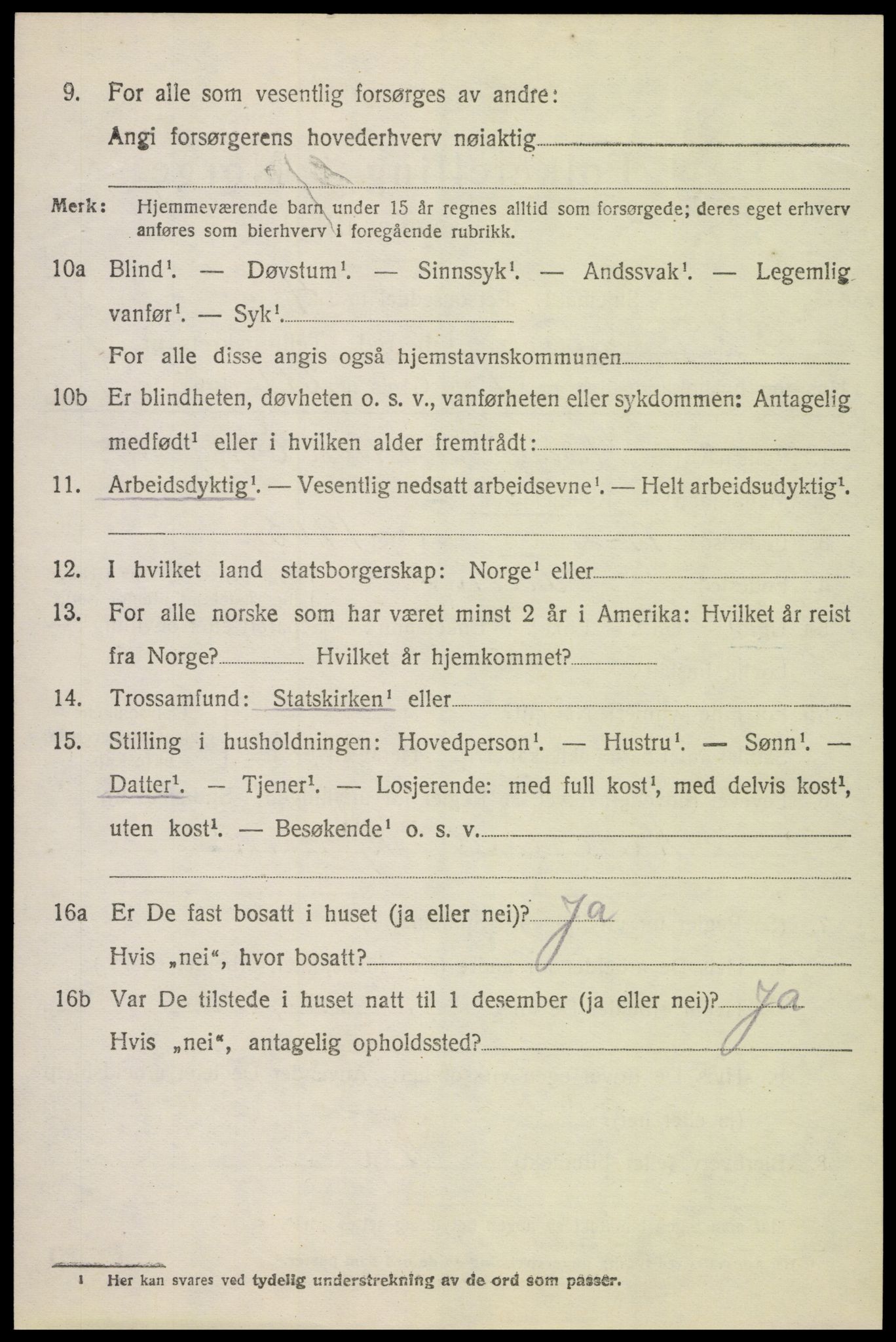 SAH, 1920 census for Furnes, 1920, p. 1676