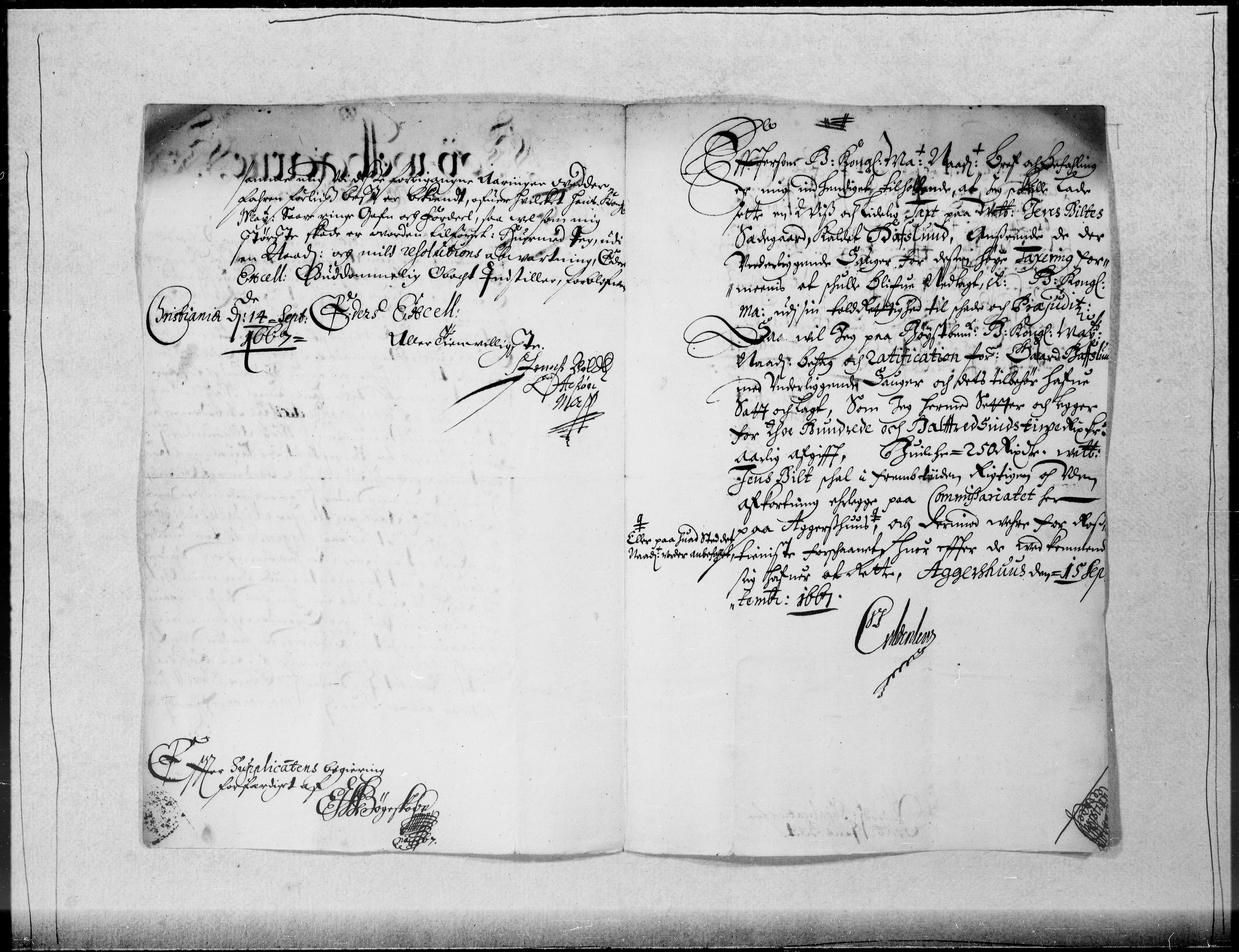 Danske Kanselli 1572-1799, AV/RA-EA-3023/F/Fc/Fcc/Fcca/L0027: Norske innlegg 1572-1799, 1667-1669, p. 286
