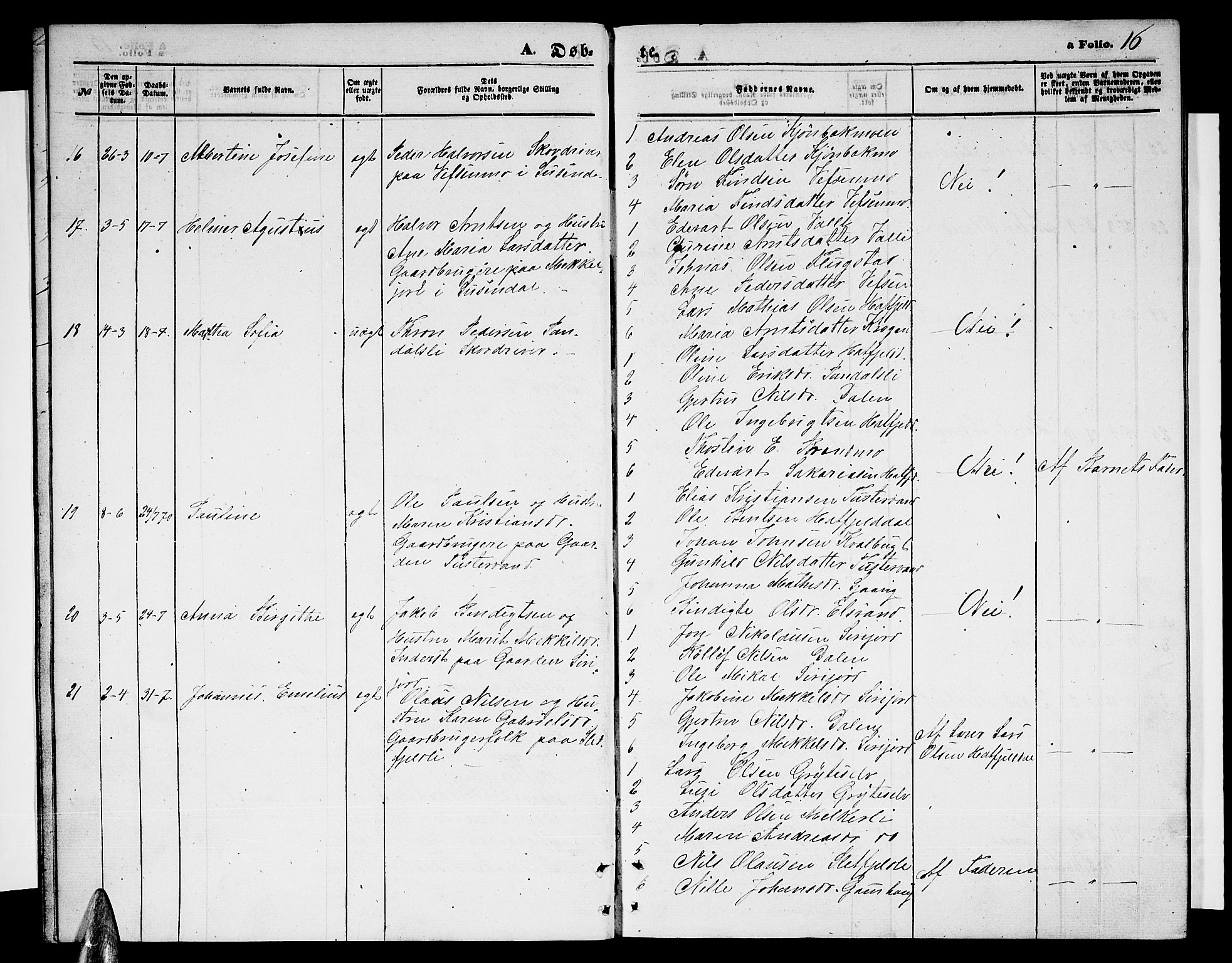 Ministerialprotokoller, klokkerbøker og fødselsregistre - Nordland, AV/SAT-A-1459/823/L0329: Parish register (copy) no. 823C01, 1865-1878, p. 16