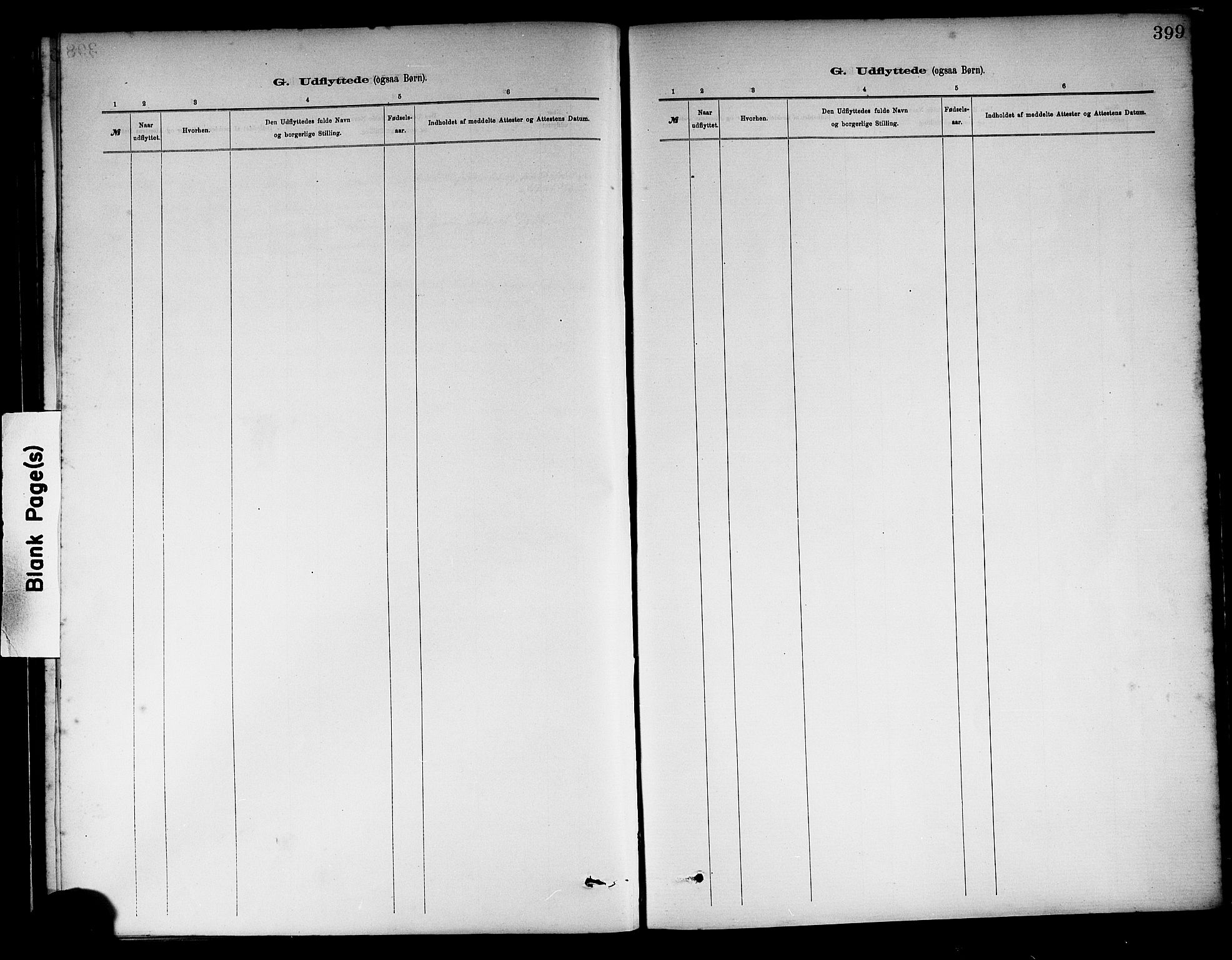 Haus sokneprestembete, AV/SAB-A-75601/H/Haa: Parish register (official) no. A 19II, 1878-1886, p. 399