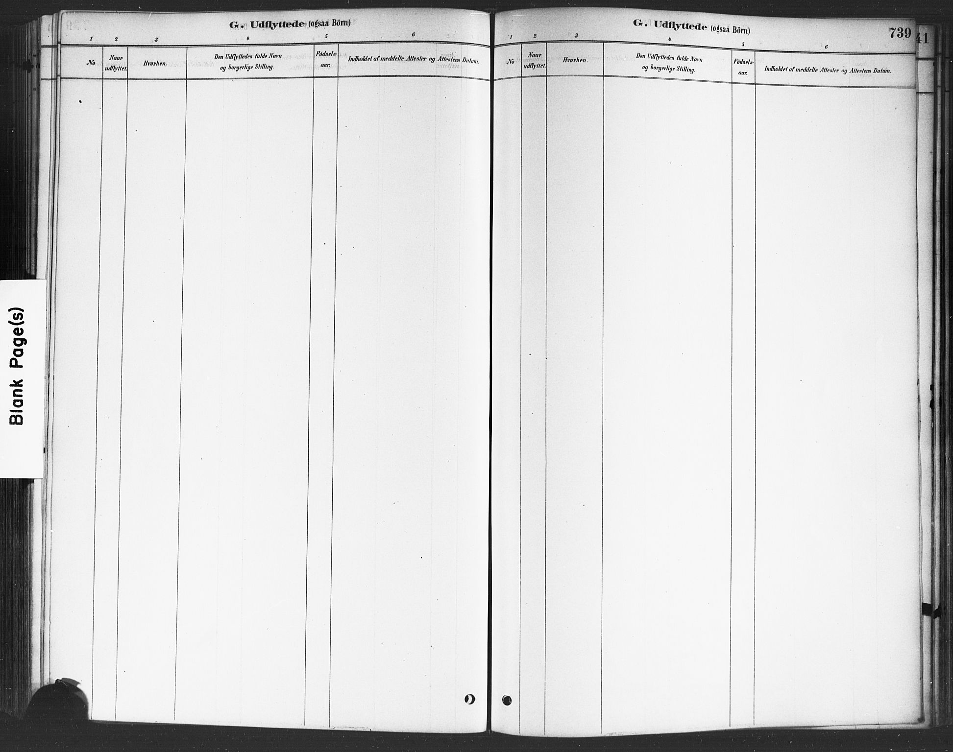 Onsøy prestekontor Kirkebøker, SAO/A-10914/F/Fa/L0006: Parish register (official) no. I 6, 1878-1898, p. 739