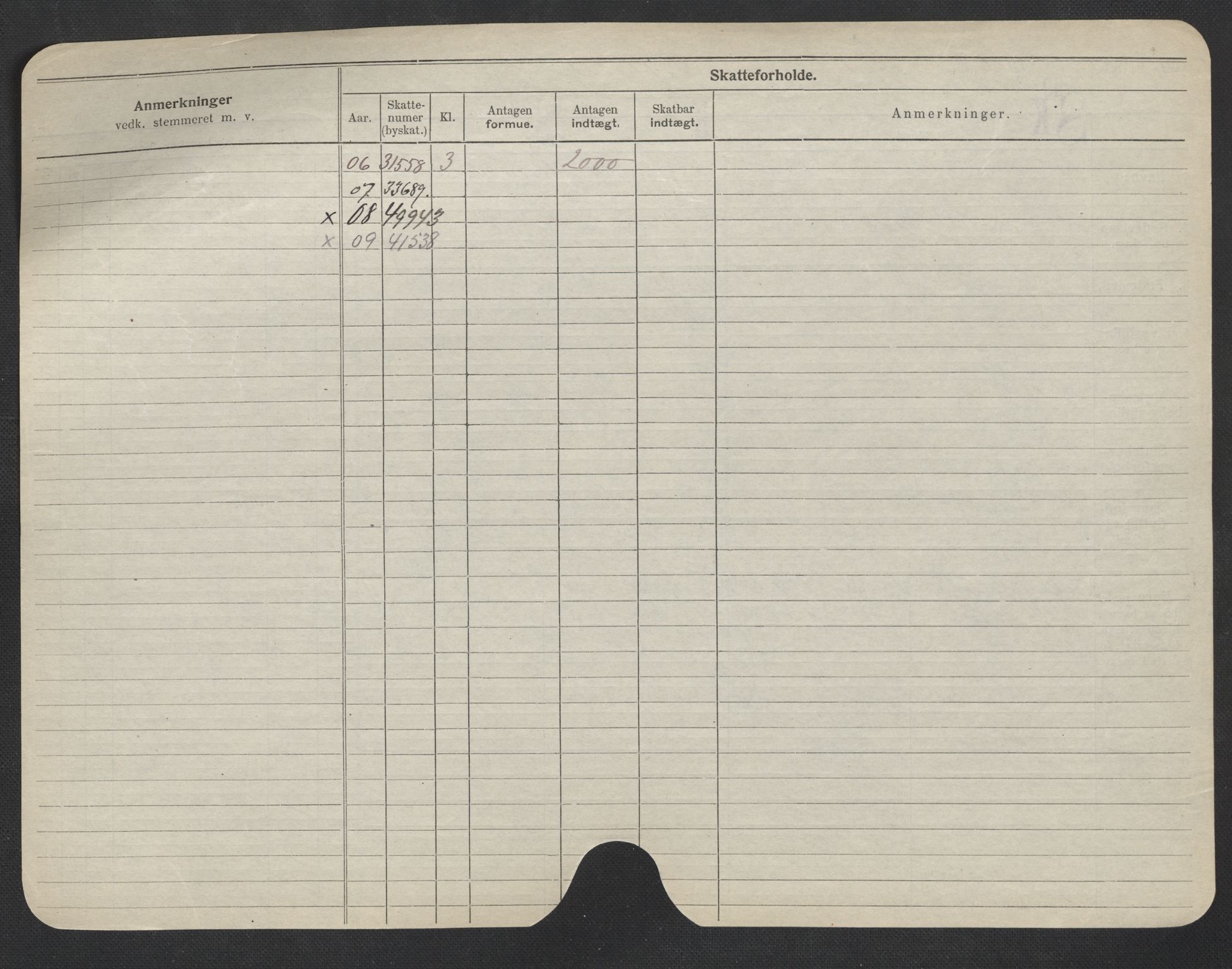 Oslo folkeregister, Registerkort, SAO/A-11715/F/Fa/Fac/L0007: Menn, 1906-1914, p. 776b