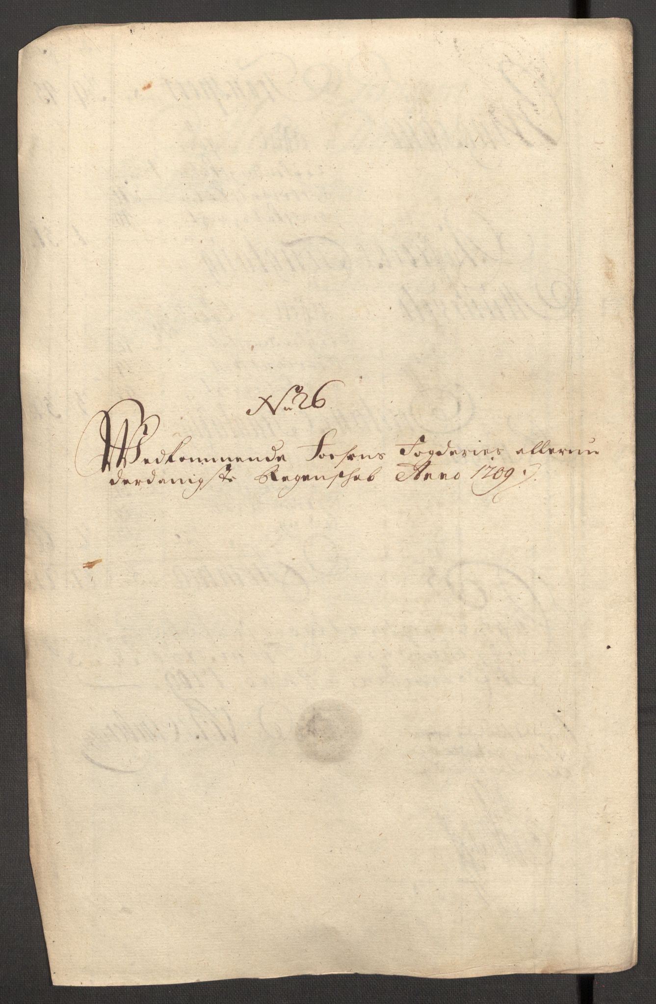 Rentekammeret inntil 1814, Reviderte regnskaper, Fogderegnskap, RA/EA-4092/R57/L3858: Fogderegnskap Fosen, 1708-1709, p. 365