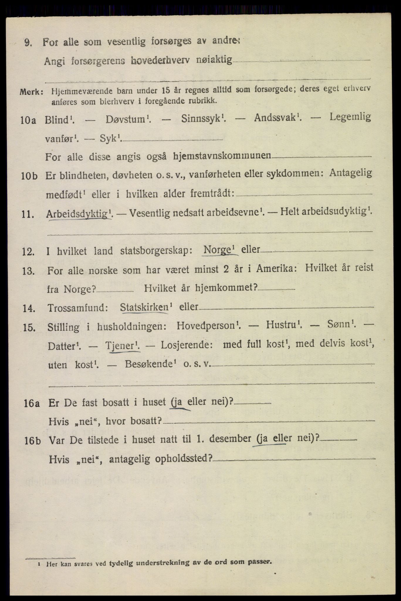 SAH, 1920 census for Østre Toten, 1920, p. 14989