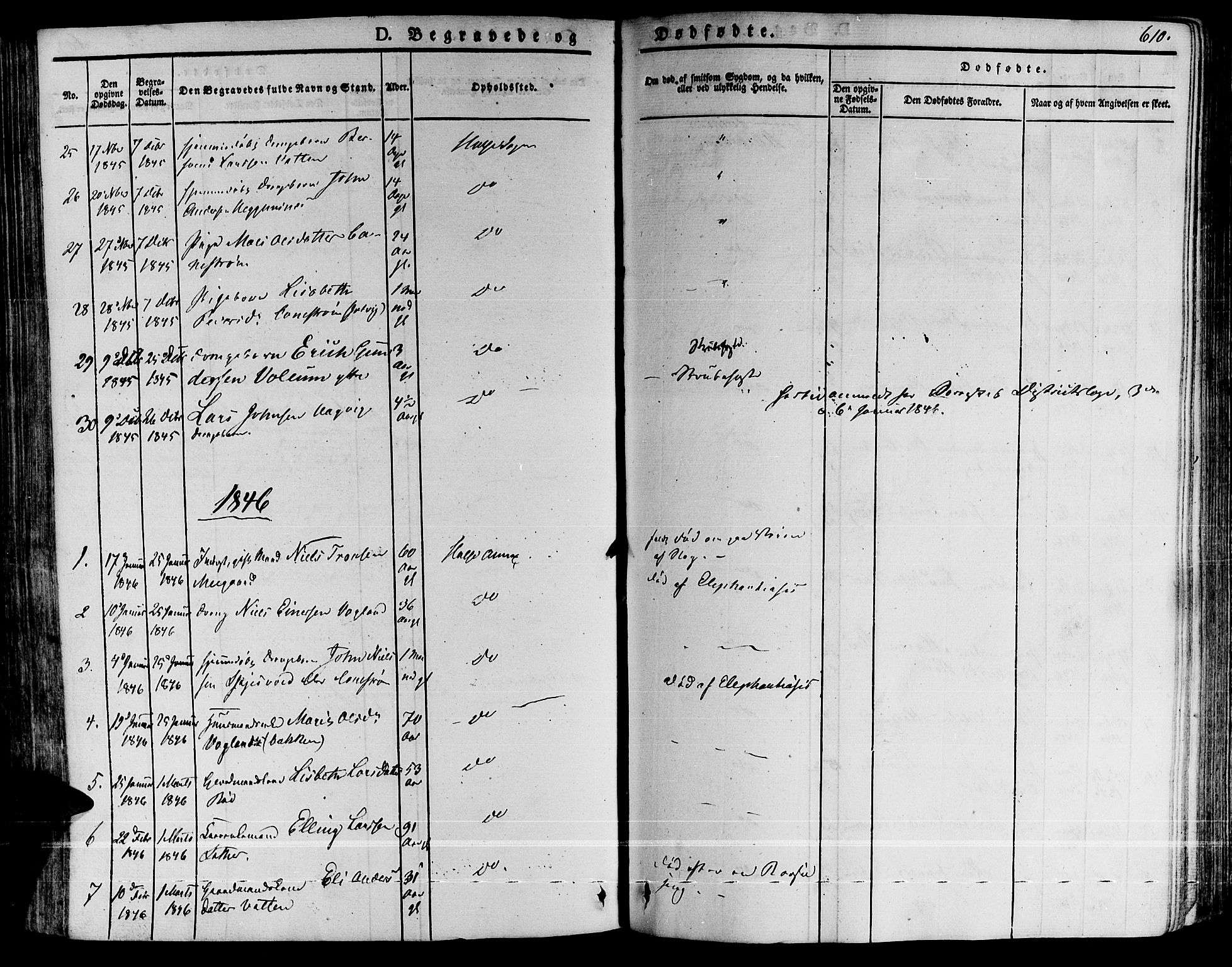 Ministerialprotokoller, klokkerbøker og fødselsregistre - Møre og Romsdal, AV/SAT-A-1454/592/L1025: Parish register (official) no. 592A03 /2, 1831-1849, p. 610