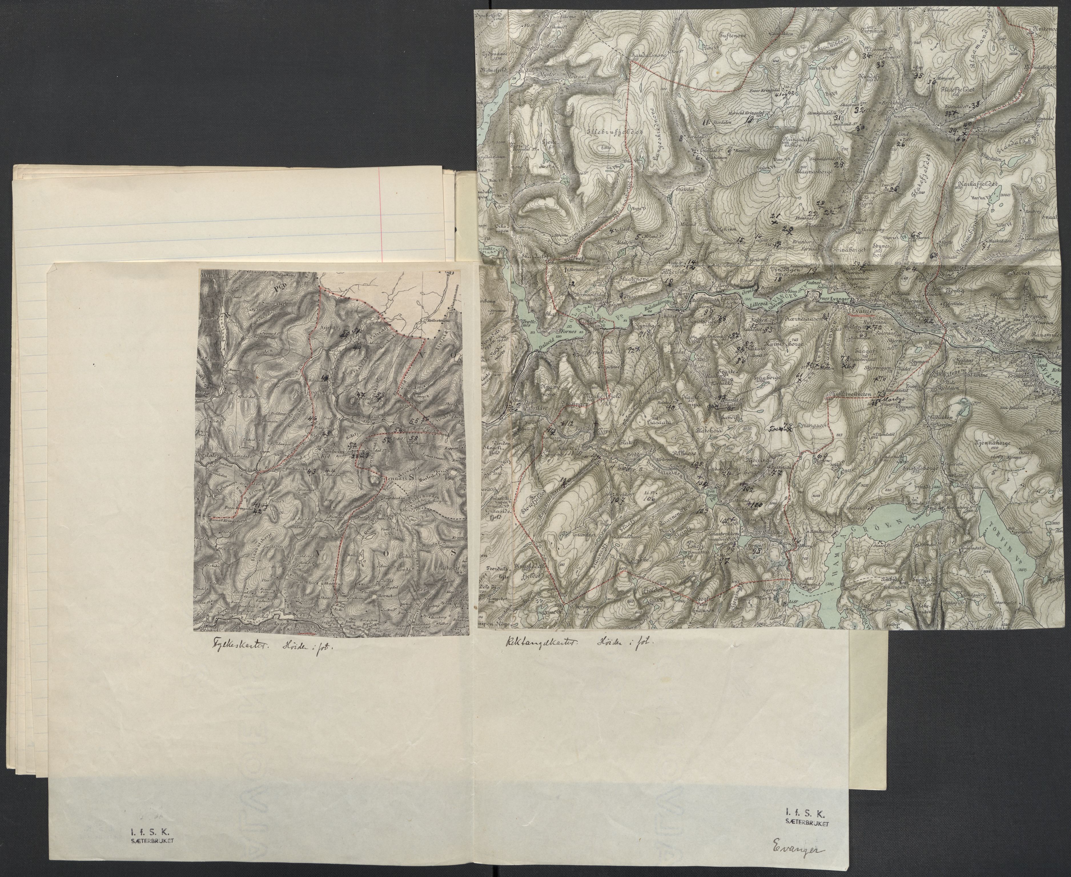 Instituttet for sammenlignende kulturforskning, AV/RA-PA-0424/F/Fc/L0010/0003: Eske B10: / Hordaland (perm XXVII), 1933-1936