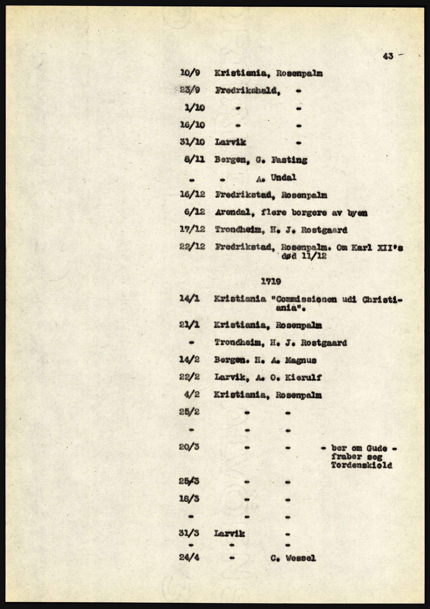 Riksarkivet, Seksjon for eldre arkiv og spesialsamlinger, AV/RA-EA-6797/H/Ha, 1953, p. 43