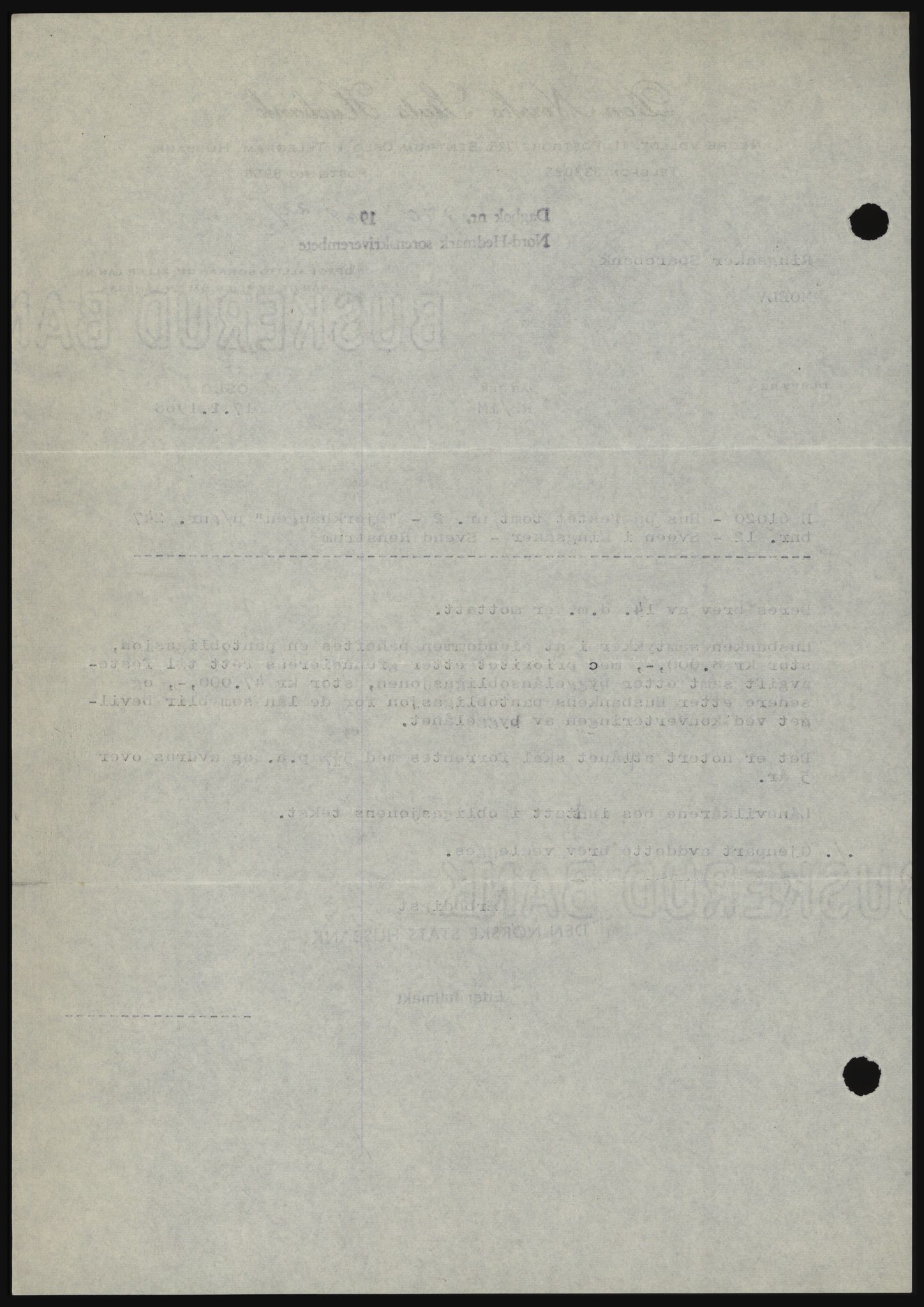 Nord-Hedmark sorenskriveri, SAH/TING-012/H/Hc/L0027: Mortgage book no. 27, 1967-1968, Diary no: : 770/1968