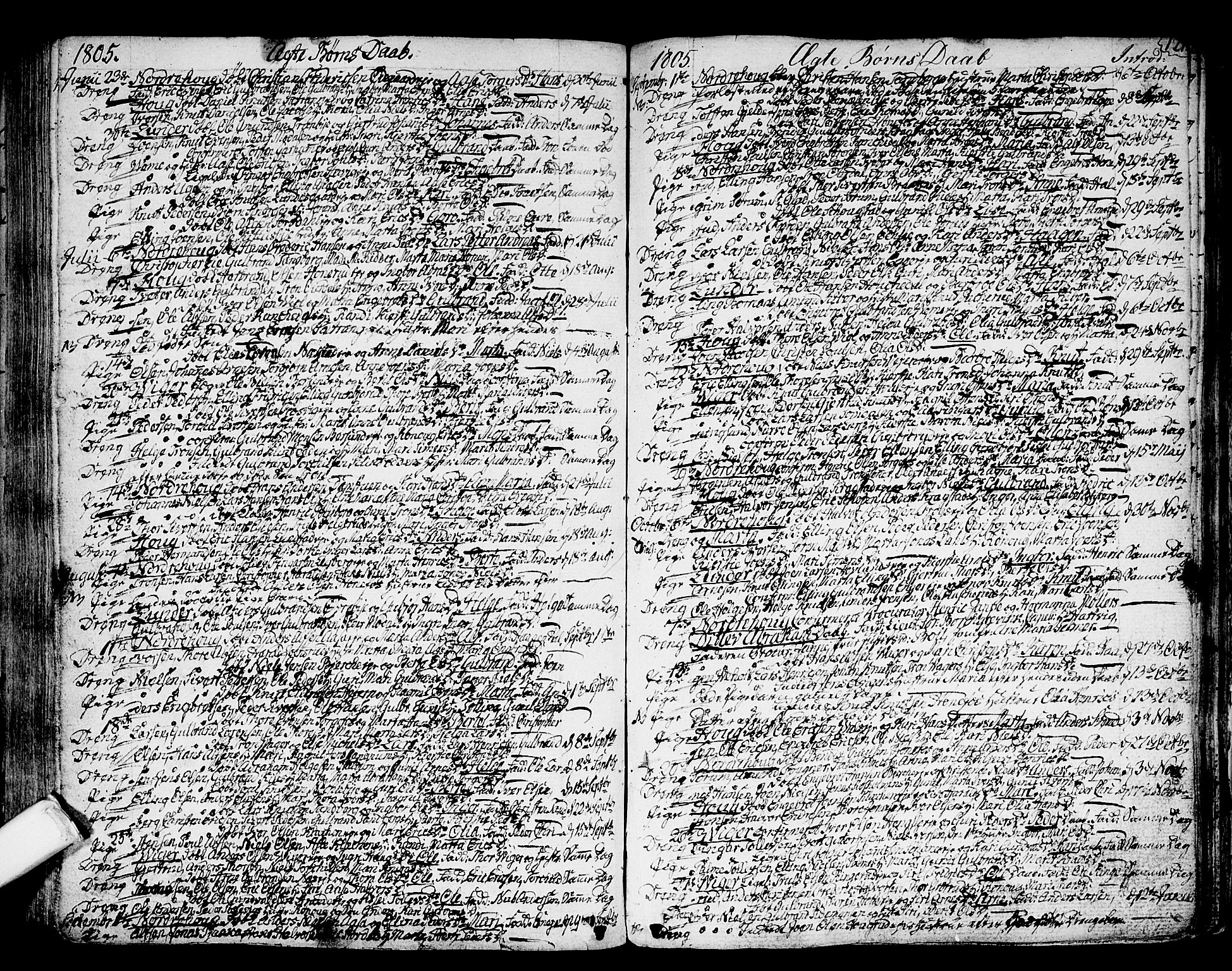 Norderhov kirkebøker, AV/SAKO-A-237/F/Fa/L0006: Parish register (official) no. 6, 1789-1811, p. 121