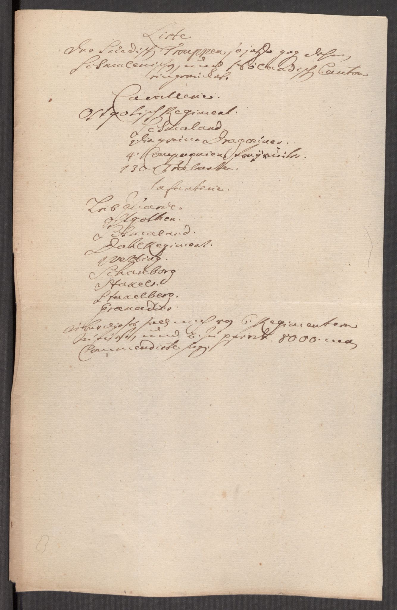 Kommanderende general (KG I) med Det norske krigsdirektorium, AV/RA-EA-5419/E/Eb/L0012: Kunnskap om fienden, kronologisk ordnet, 1718-1719, p. 509