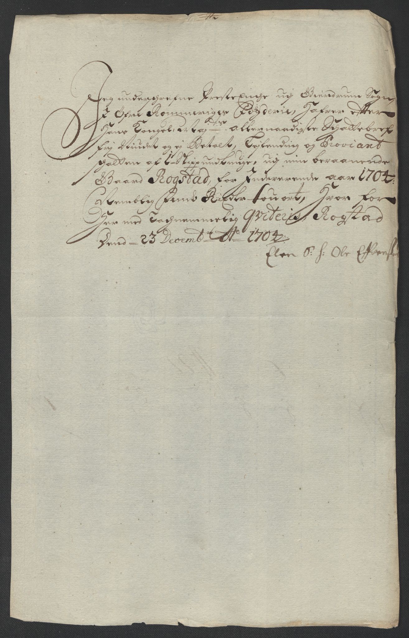 Rentekammeret inntil 1814, Reviderte regnskaper, Fogderegnskap, AV/RA-EA-4092/R12/L0717: Fogderegnskap Øvre Romerike, 1704-1705, p. 228