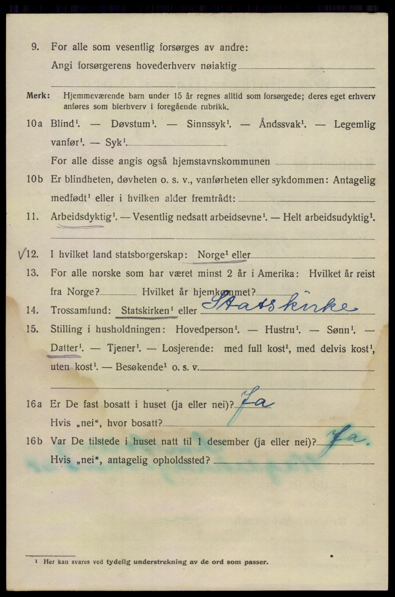 SAO, 1920 census for Kristiania, 1920, p. 136958